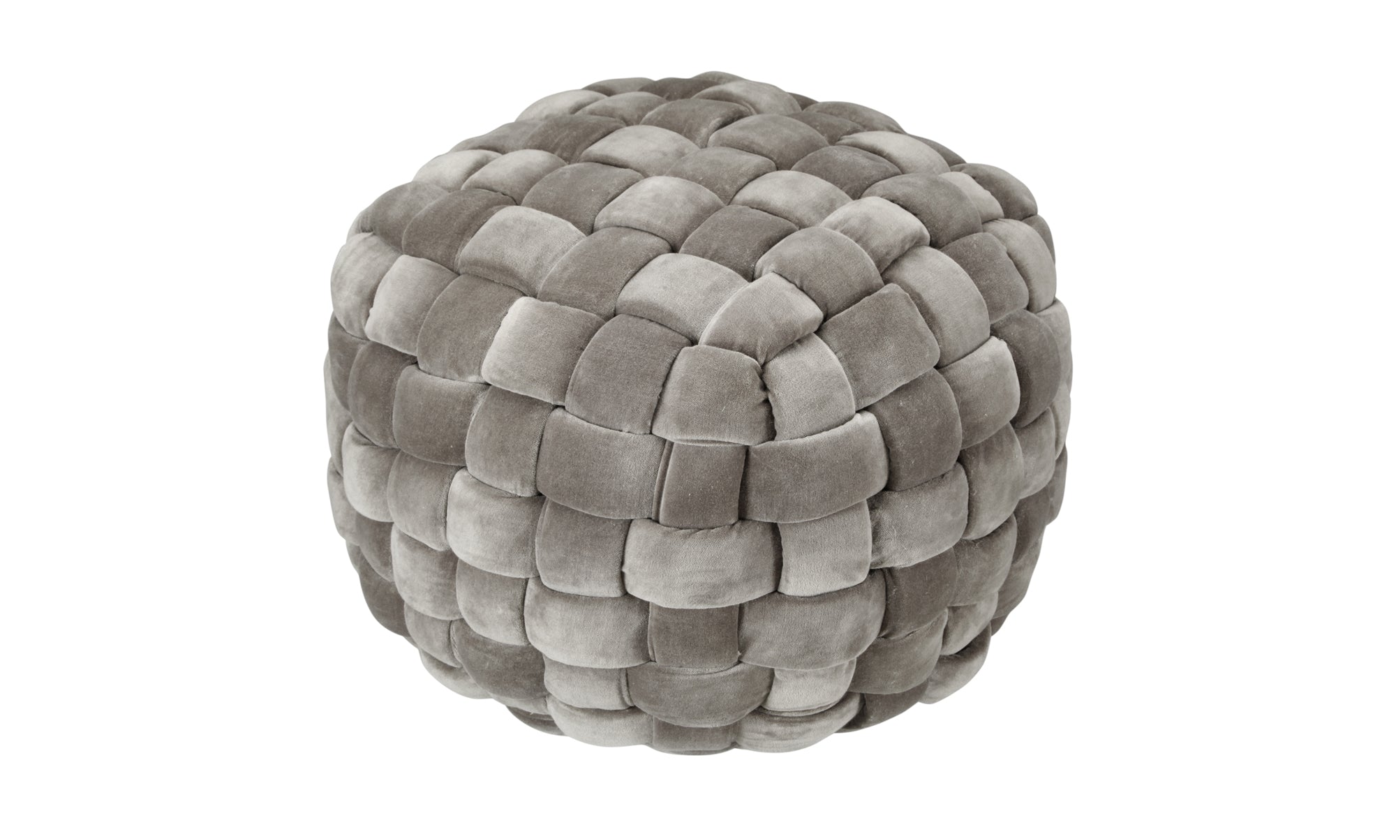 Jazzy Pouf - Charcoal Grey