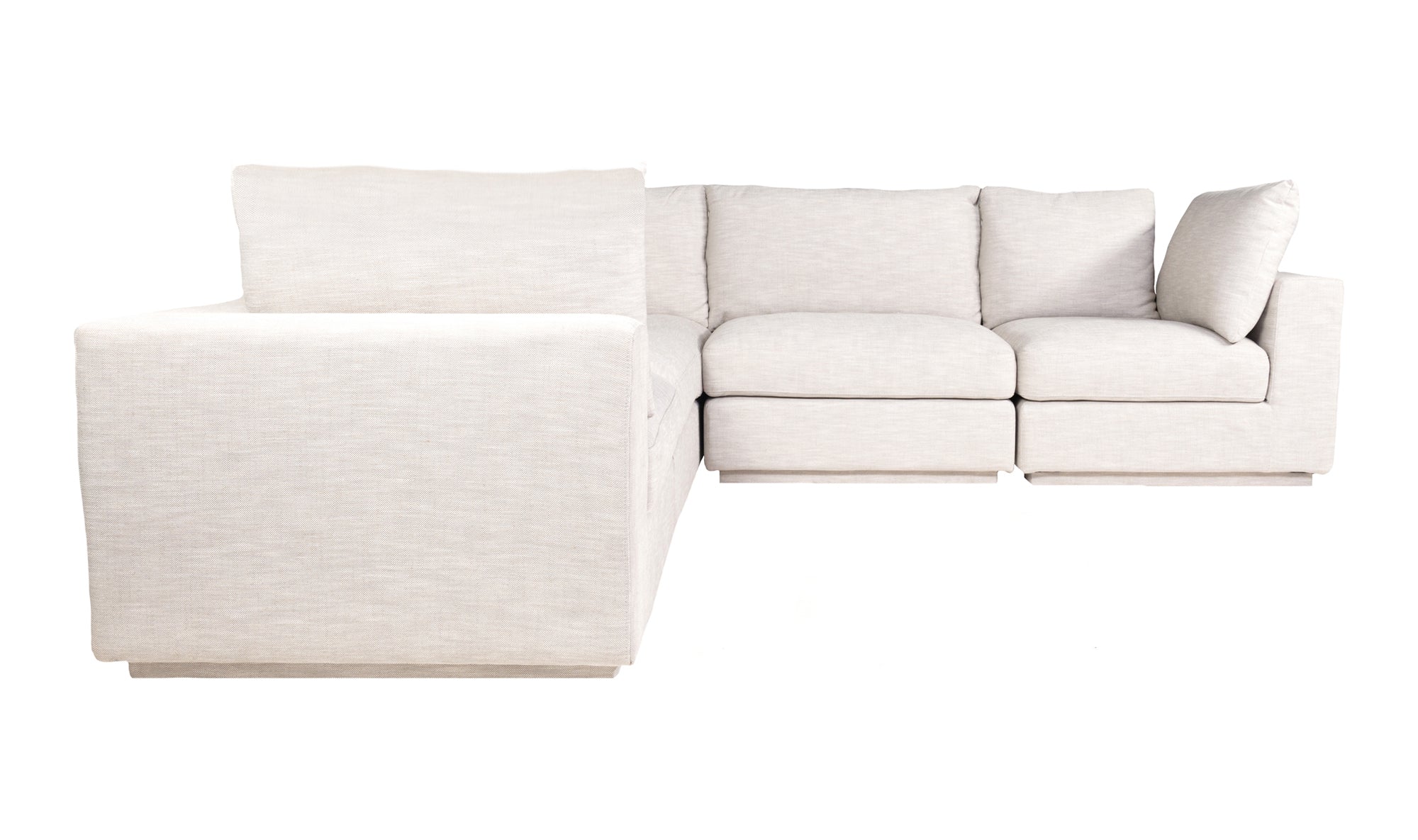 Justin Classic L Modular Sectional - Taupe