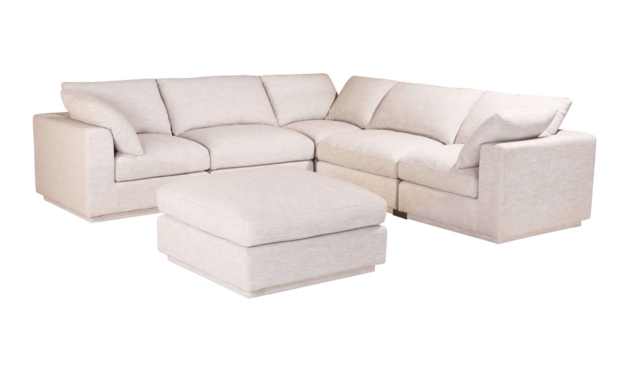 Justin Modular Sectional - Taupe