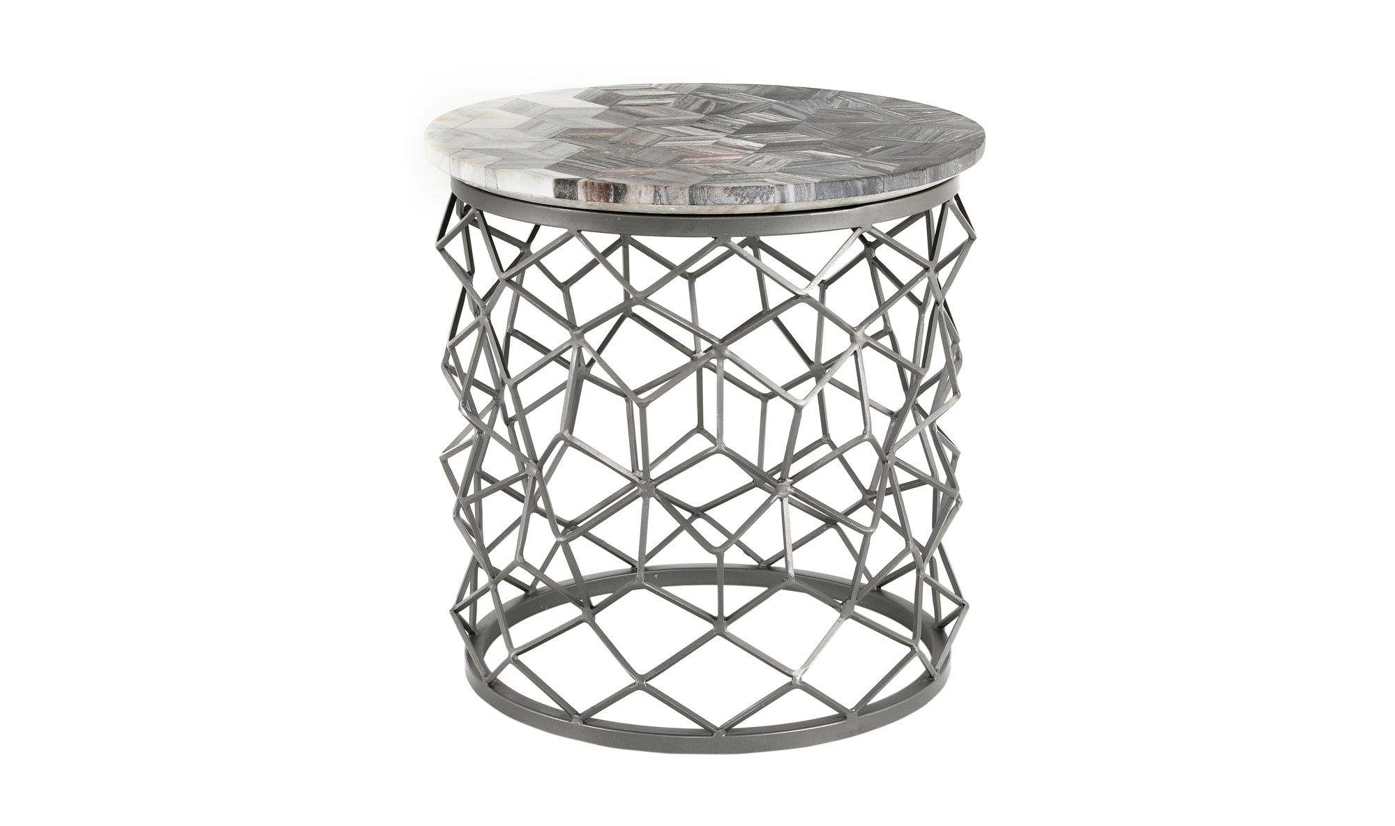 Mythos Side Table - Grey