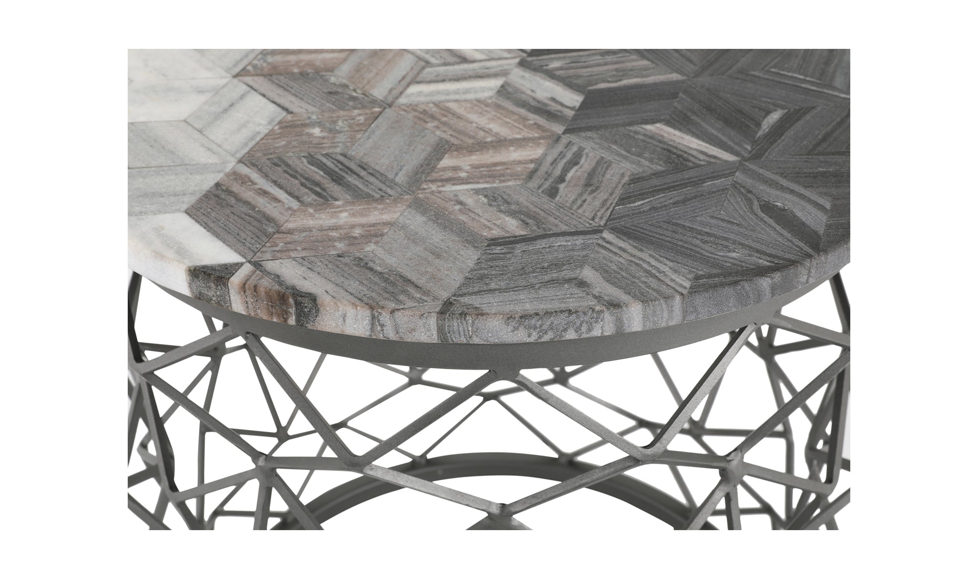 Mythos Side Table - Grey