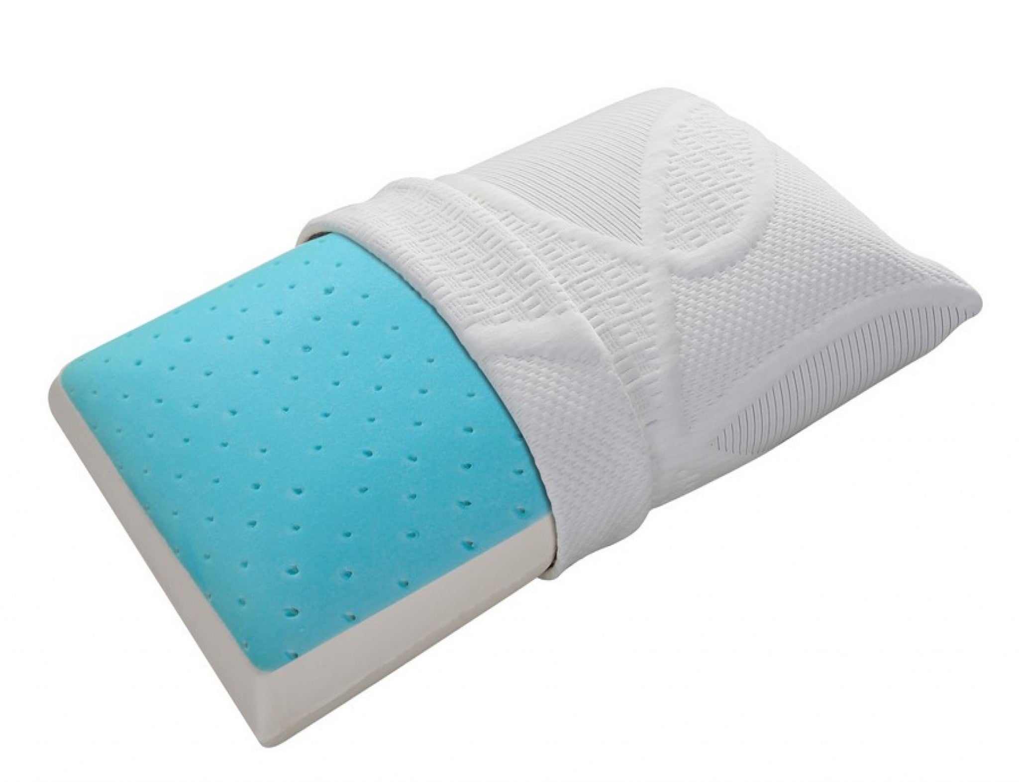 Cool Gel Memory Foam Queen Size Bed Pillow Default Title