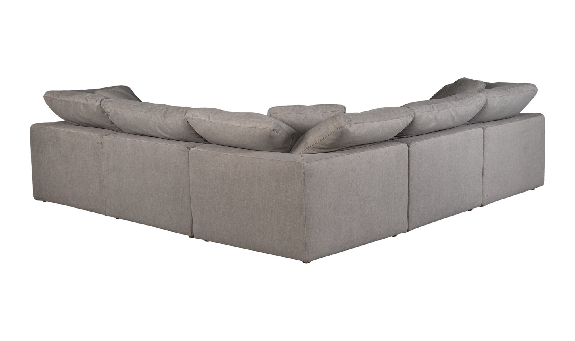 Terra Condo Classic L Modular Sectional - Light Grey