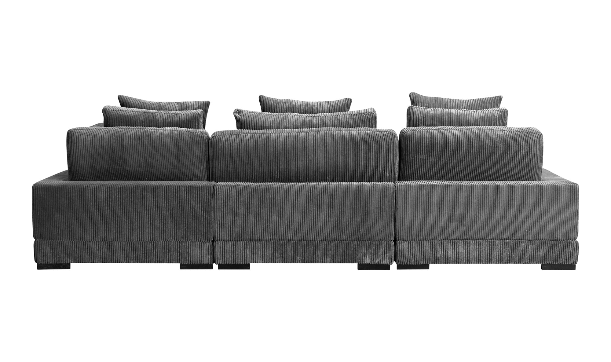 Tumble Classic L Modular Sectional - Dark Grey