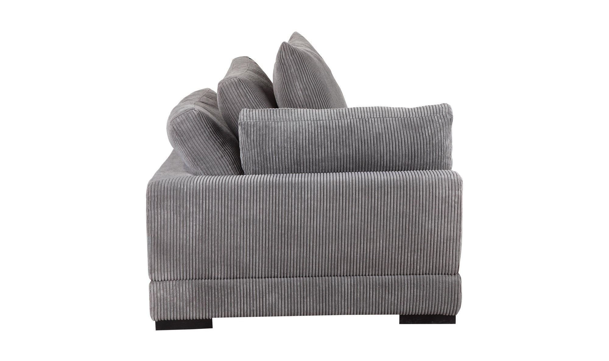 Tumble Corner Chair - Dark Grey