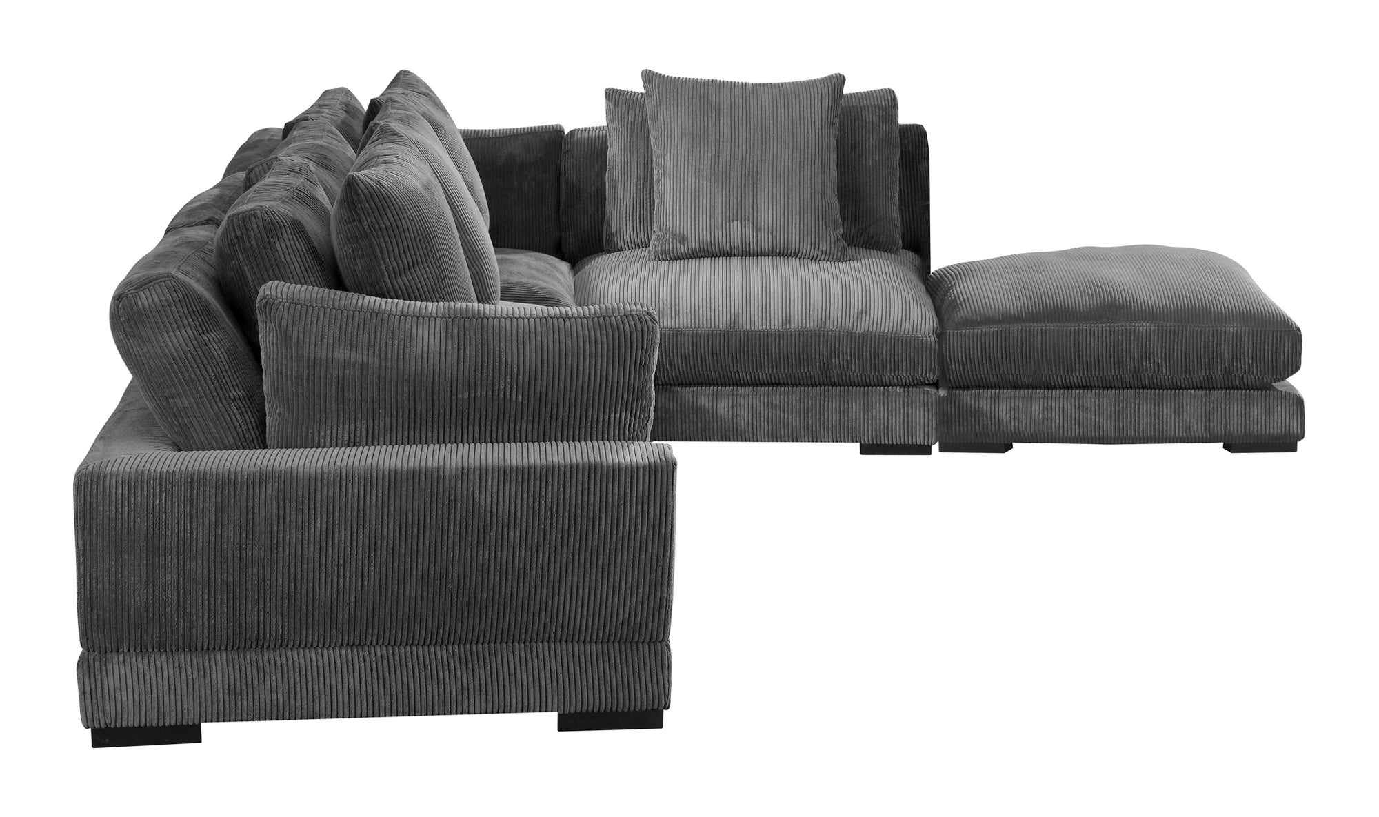 Tumble Dream Modular Sectional - Dark Grey