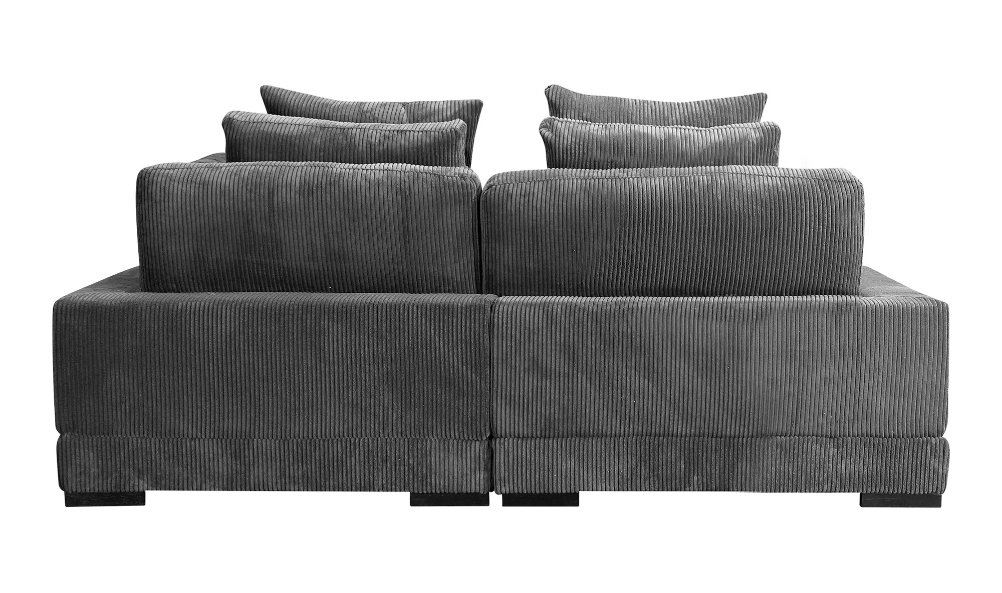 Tumble Nook Modular Sectional - Dark Grey