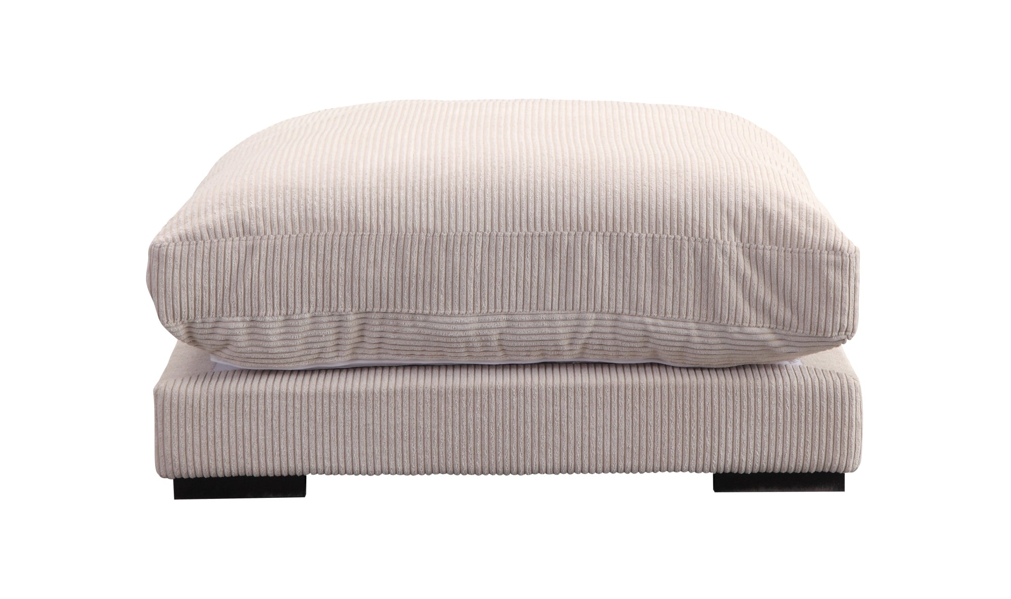 Tumble Ottoman - Cappuccino