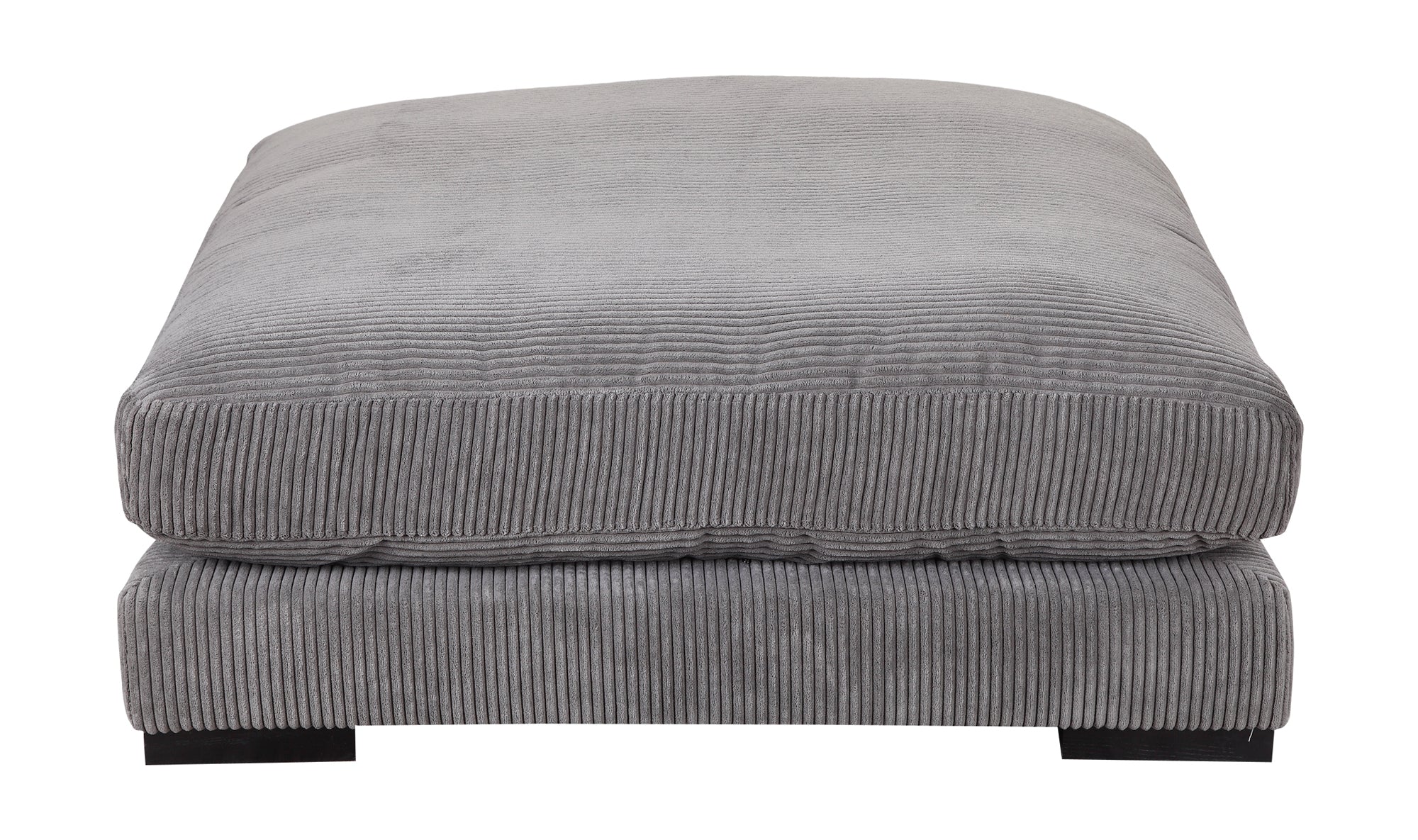 Tumble Ottoman - Dark Grey