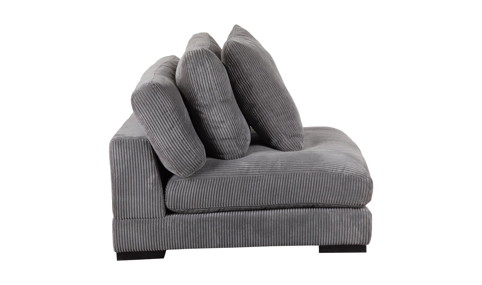 Tumble Slipper Chair - Dark Grey