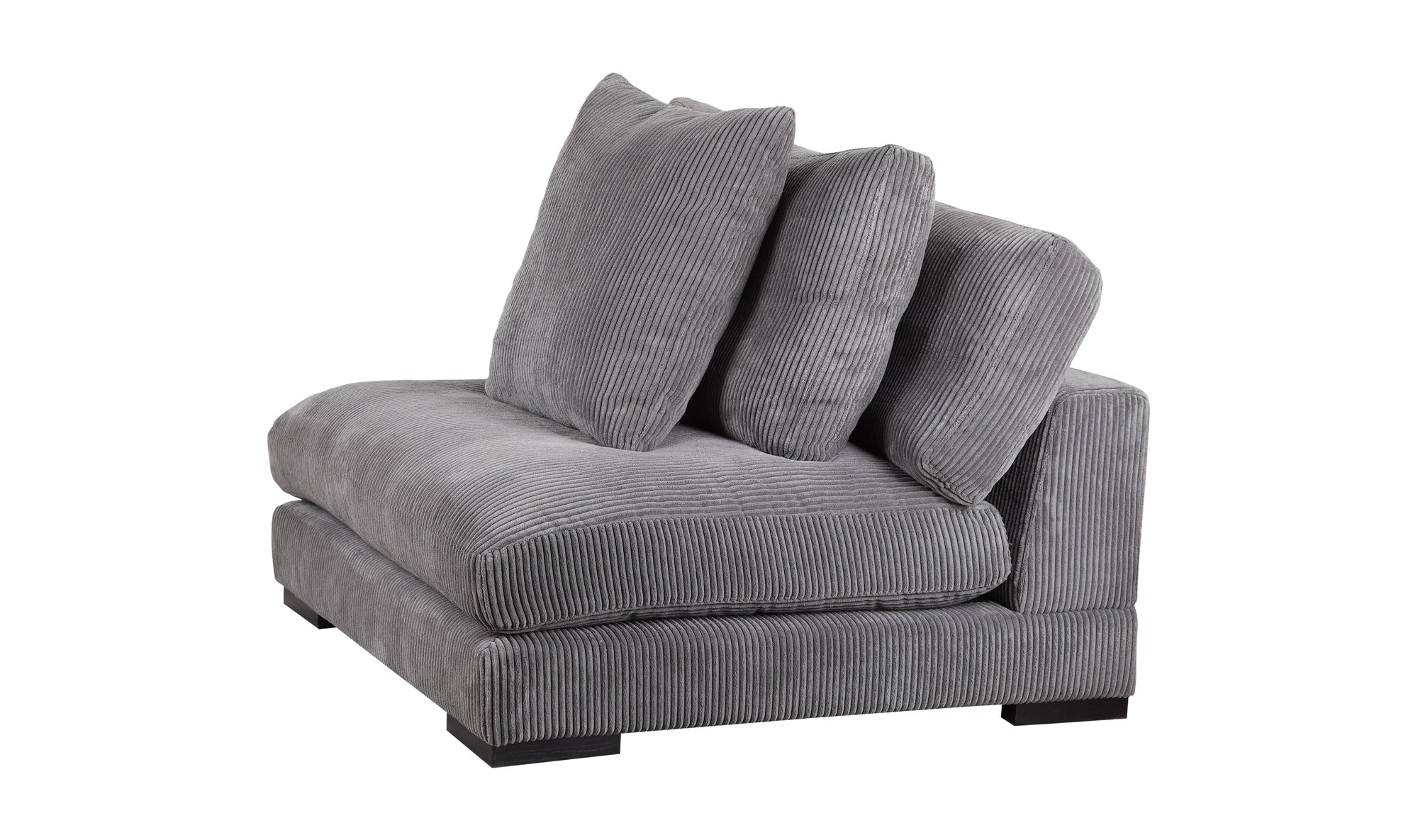 Tumble Slipper Chair - Dark Grey