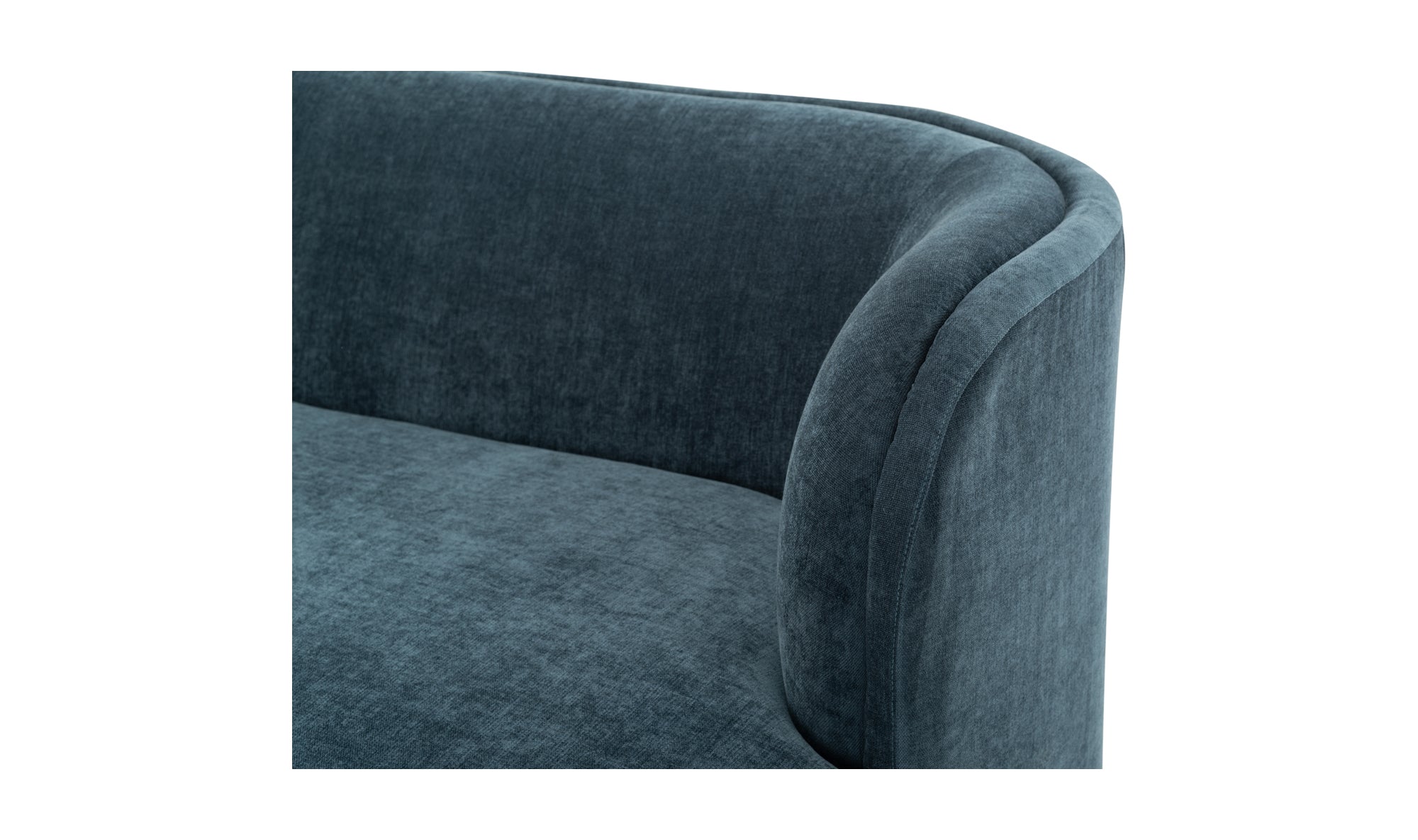 Yoon 2 Seat Chaise Right - Nightshade Blue