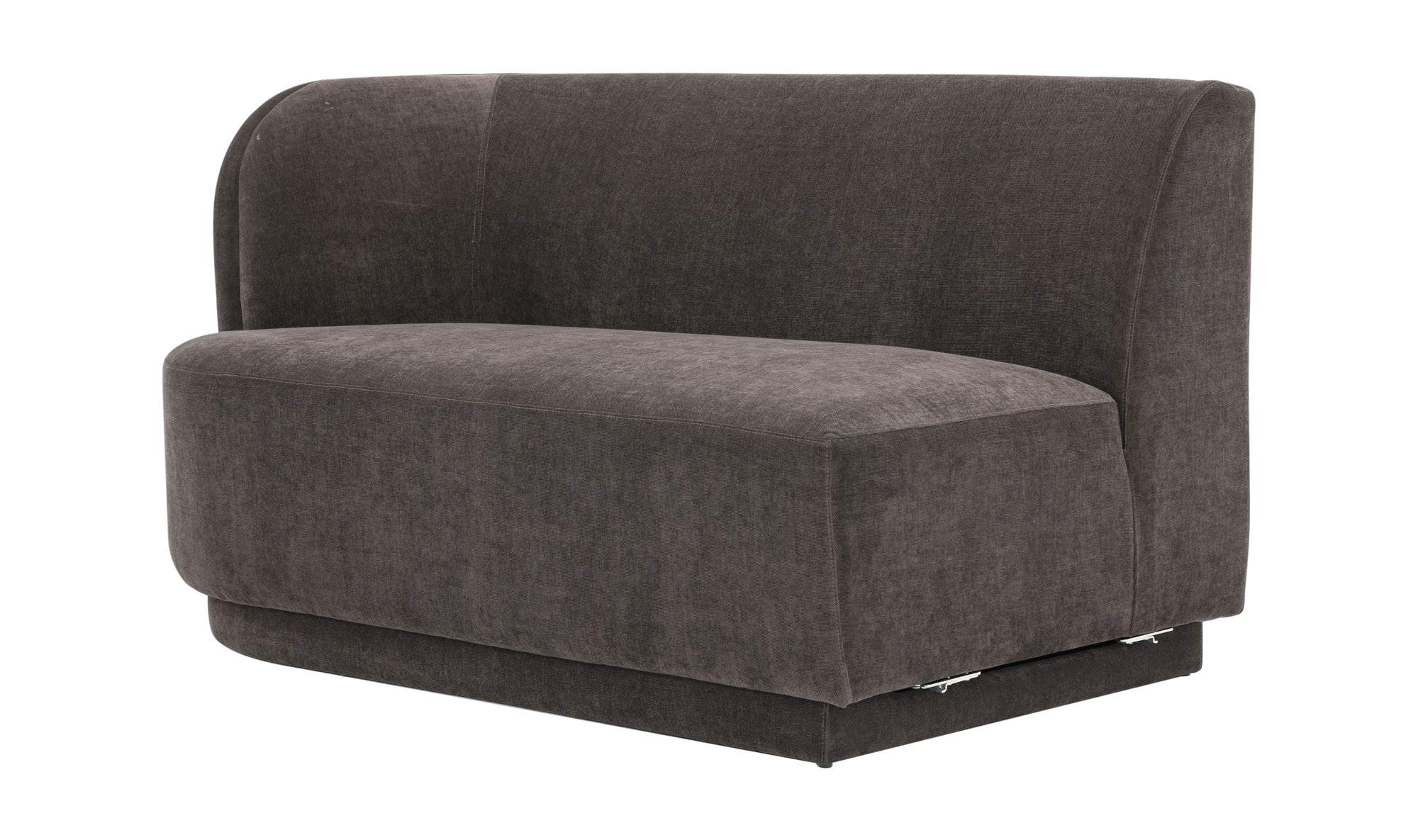 Yoon 2 Seat Sofa Left - Umbra Grey