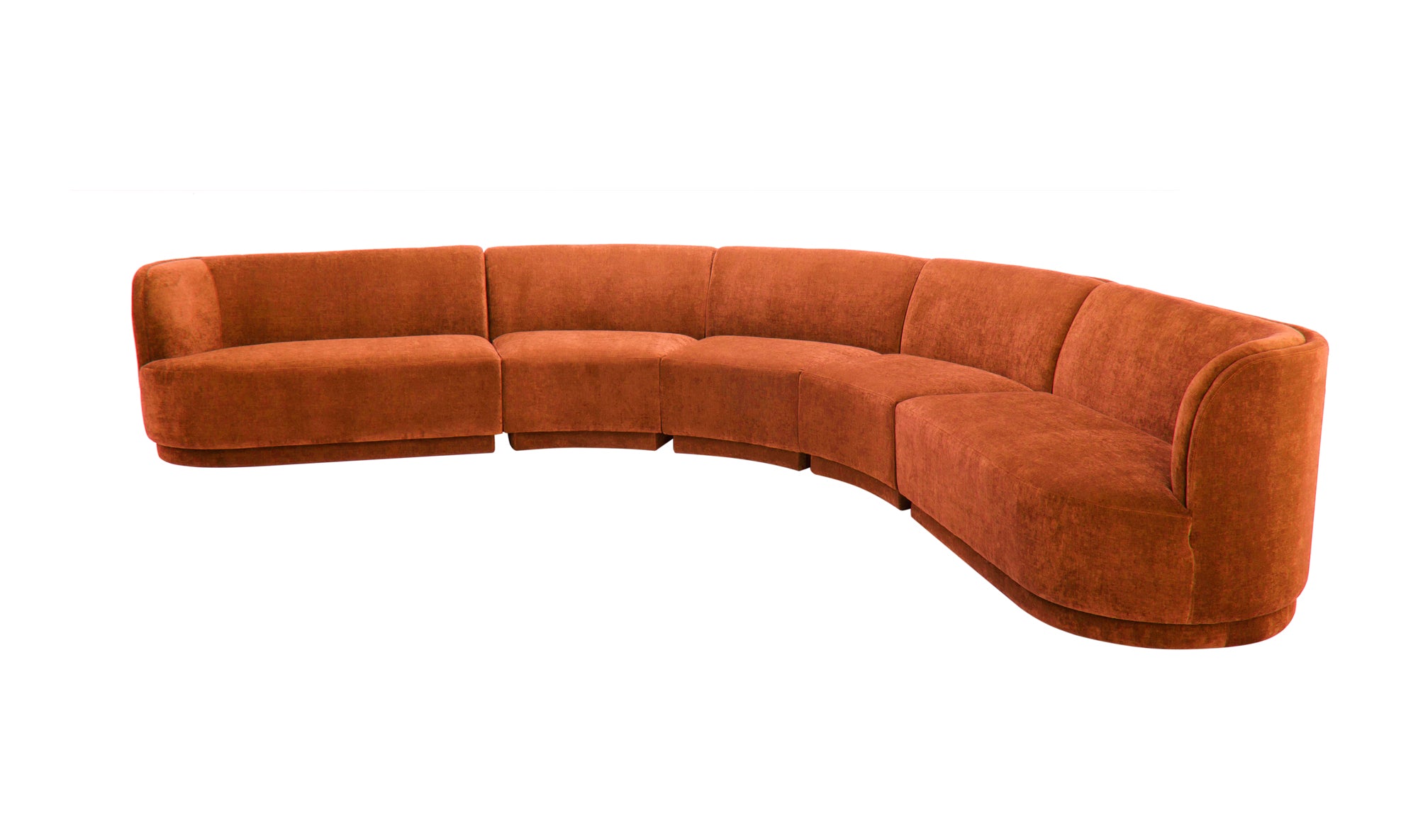 Yoon Radius Modular Sectional - Fired Rust