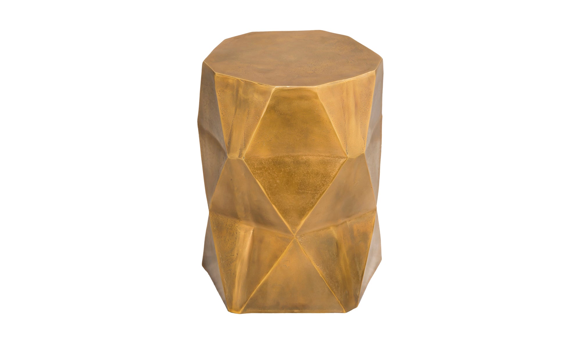 Quintus Accent Table - Antique Brass