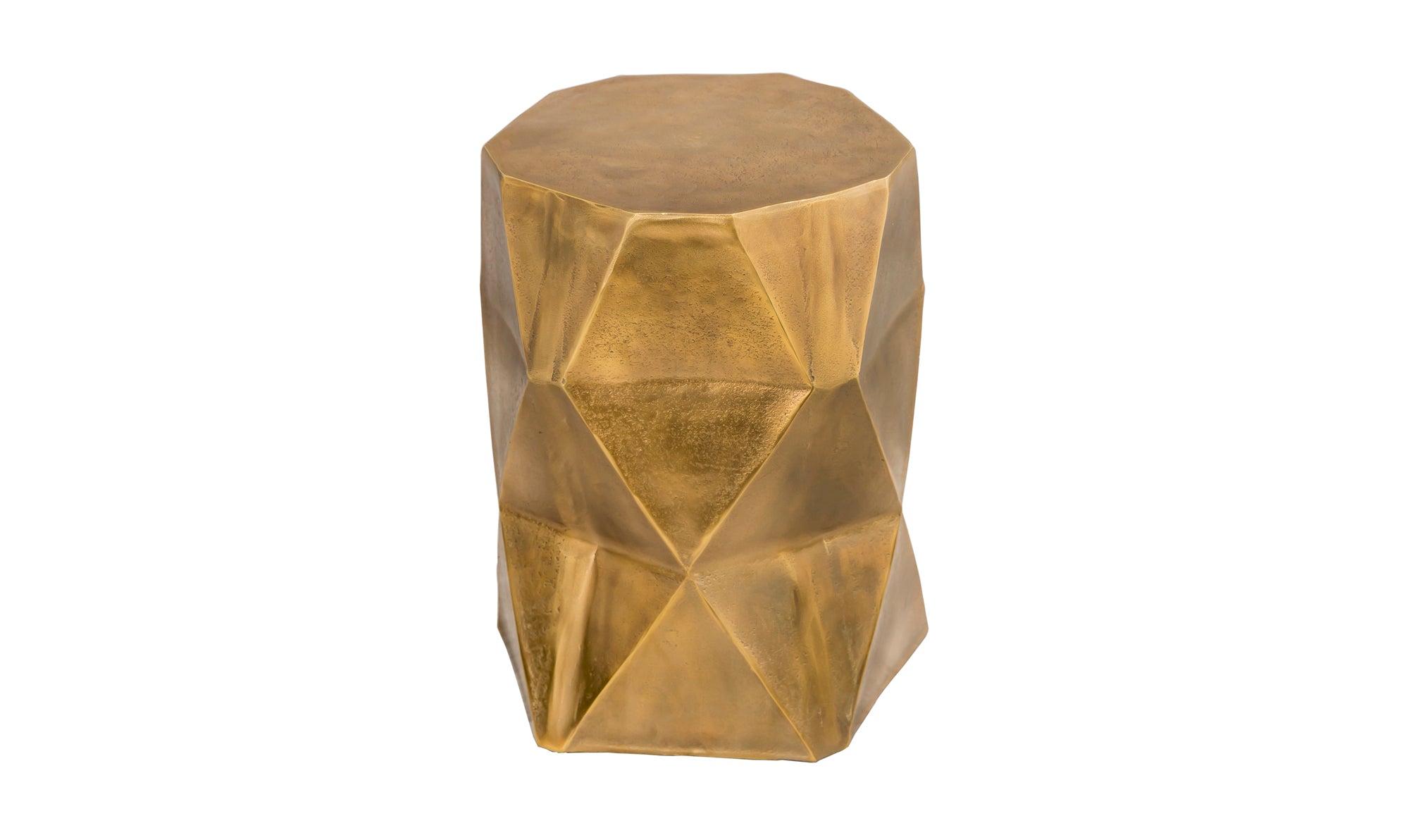 Quintus Accent Table - Antique Brass