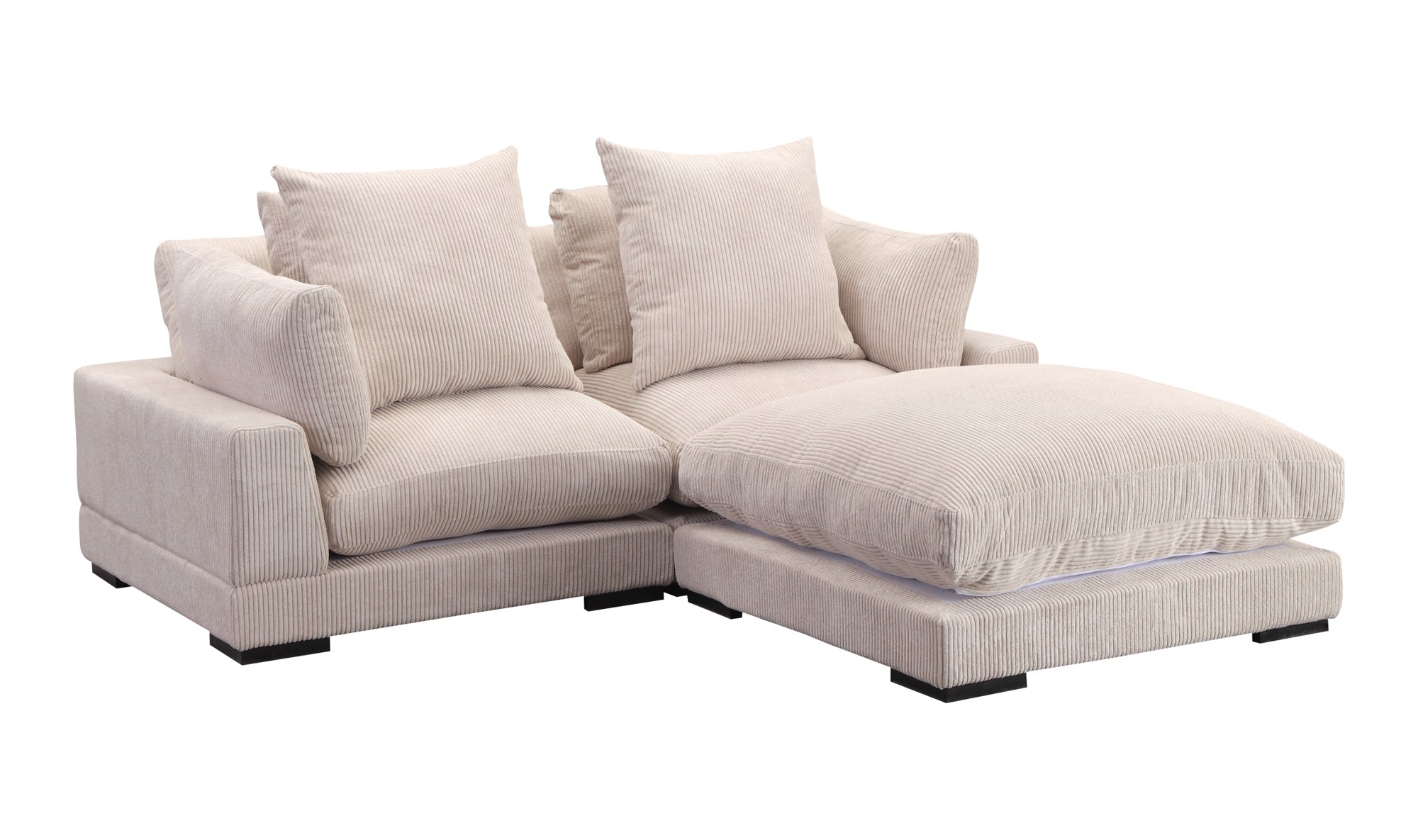 Tumble Nook Modular Sectional - Cappuccino