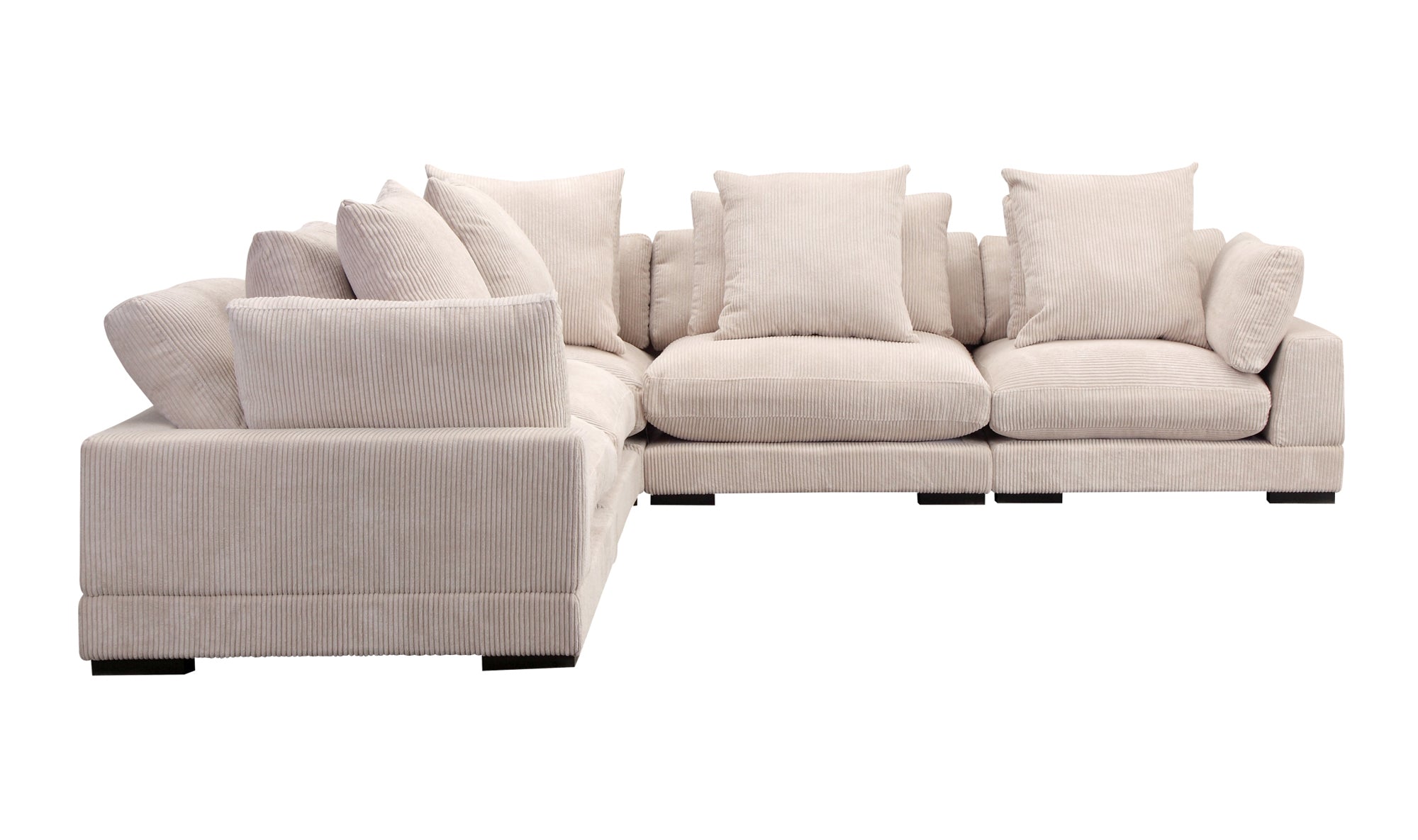 Tumble Classic L Modular Sectional - Cappuccino