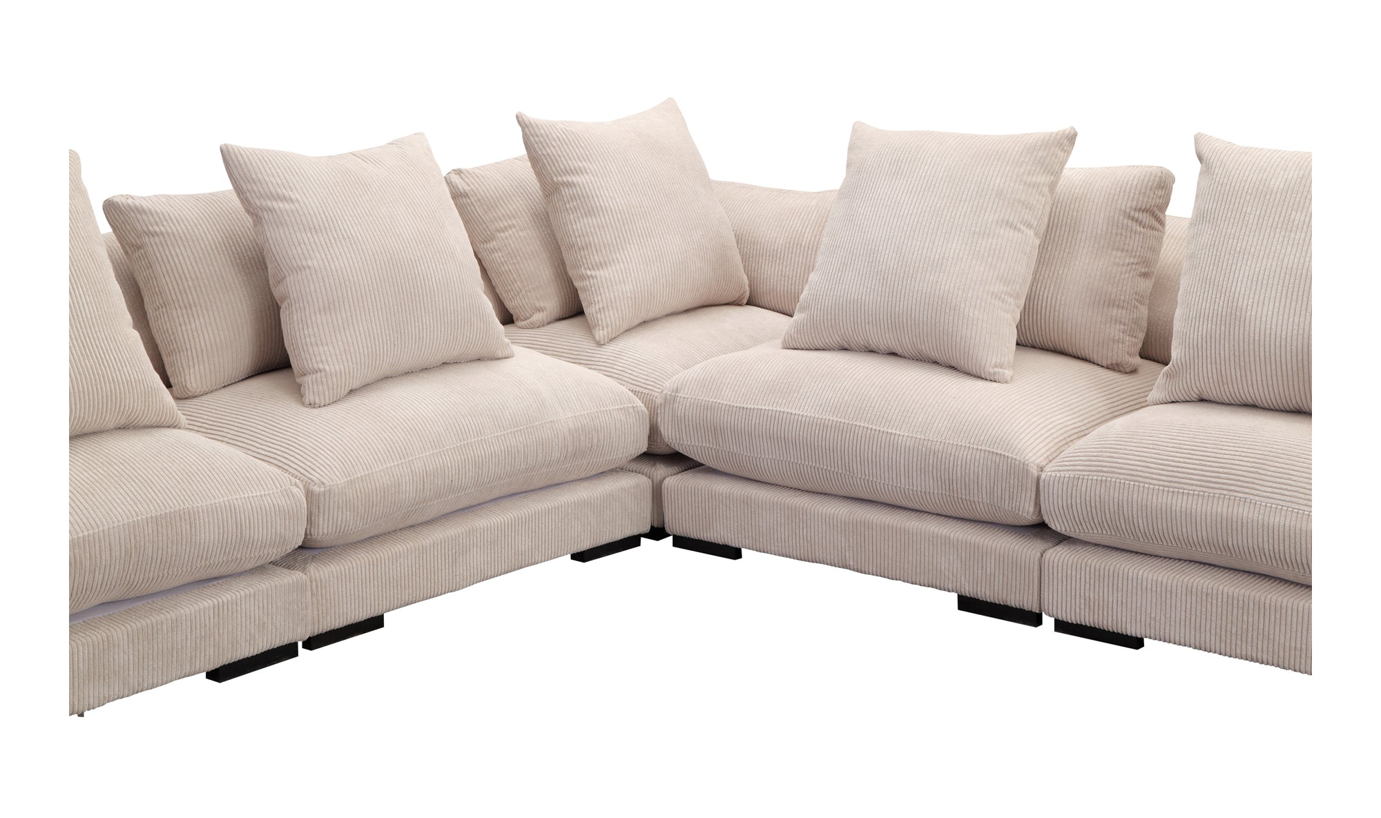 Tumble Classic L Modular Sectional - Cappuccino