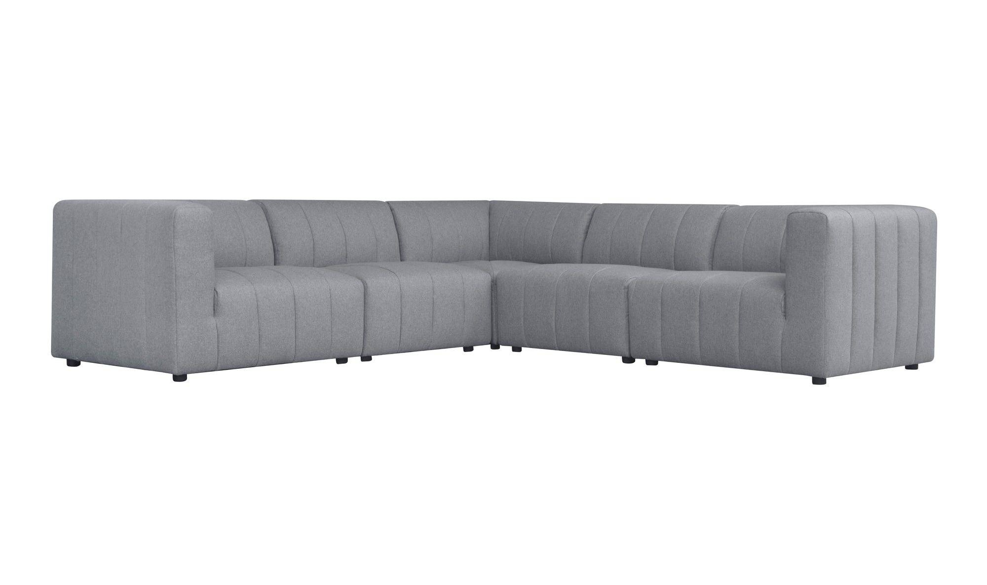 Lyric Classic L Modular Sectional  - Grey