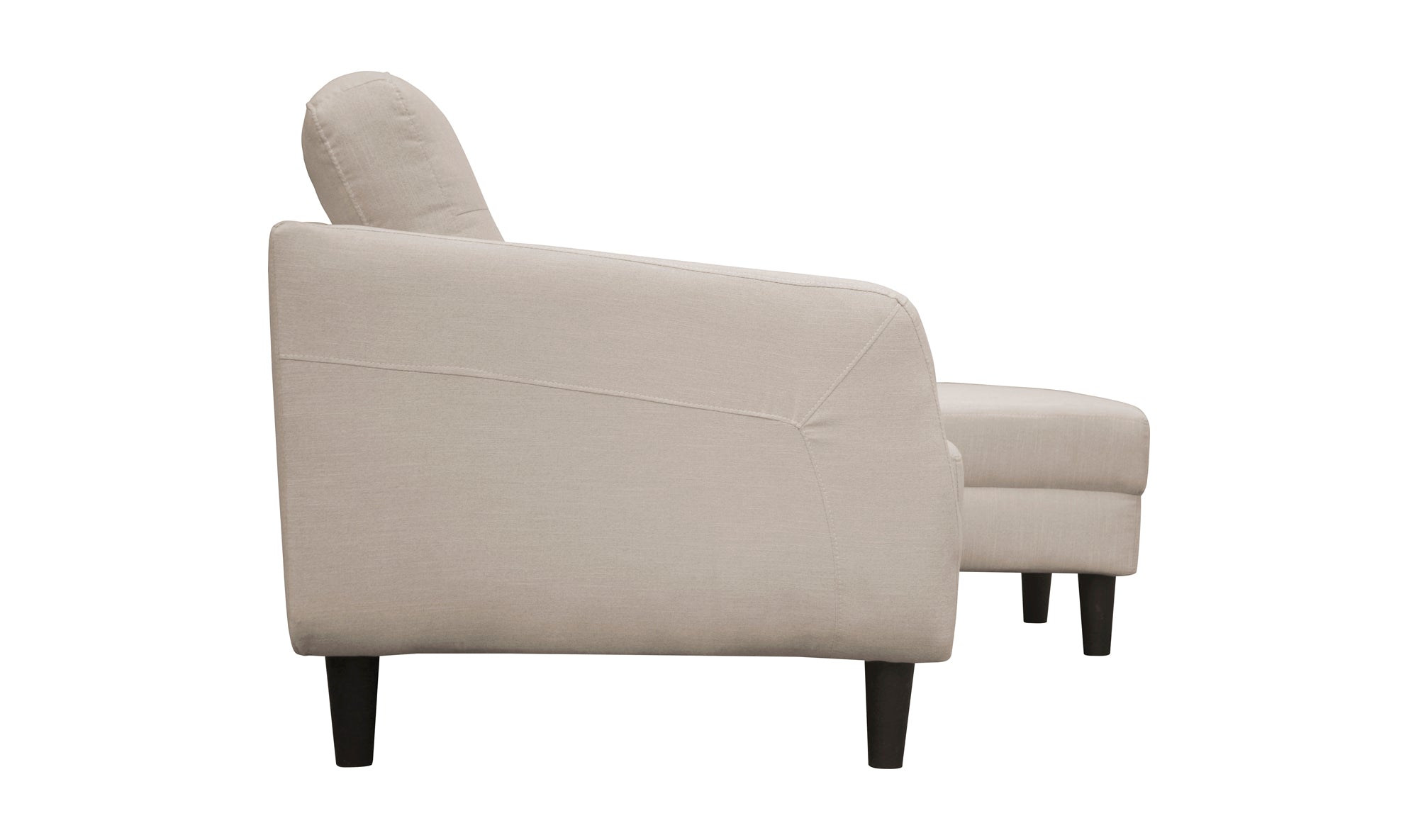 Belagio Right Facing Sofa Bed With Chaise - Beige