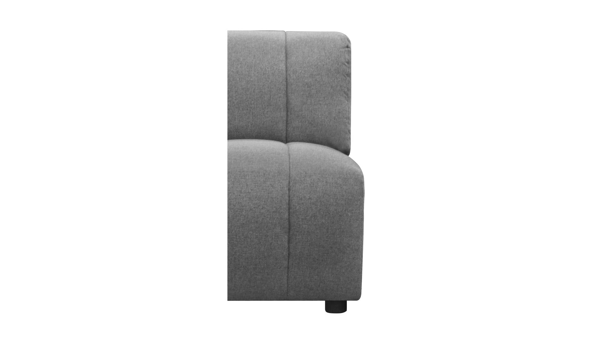 Lyric Slipper Chair - Grey