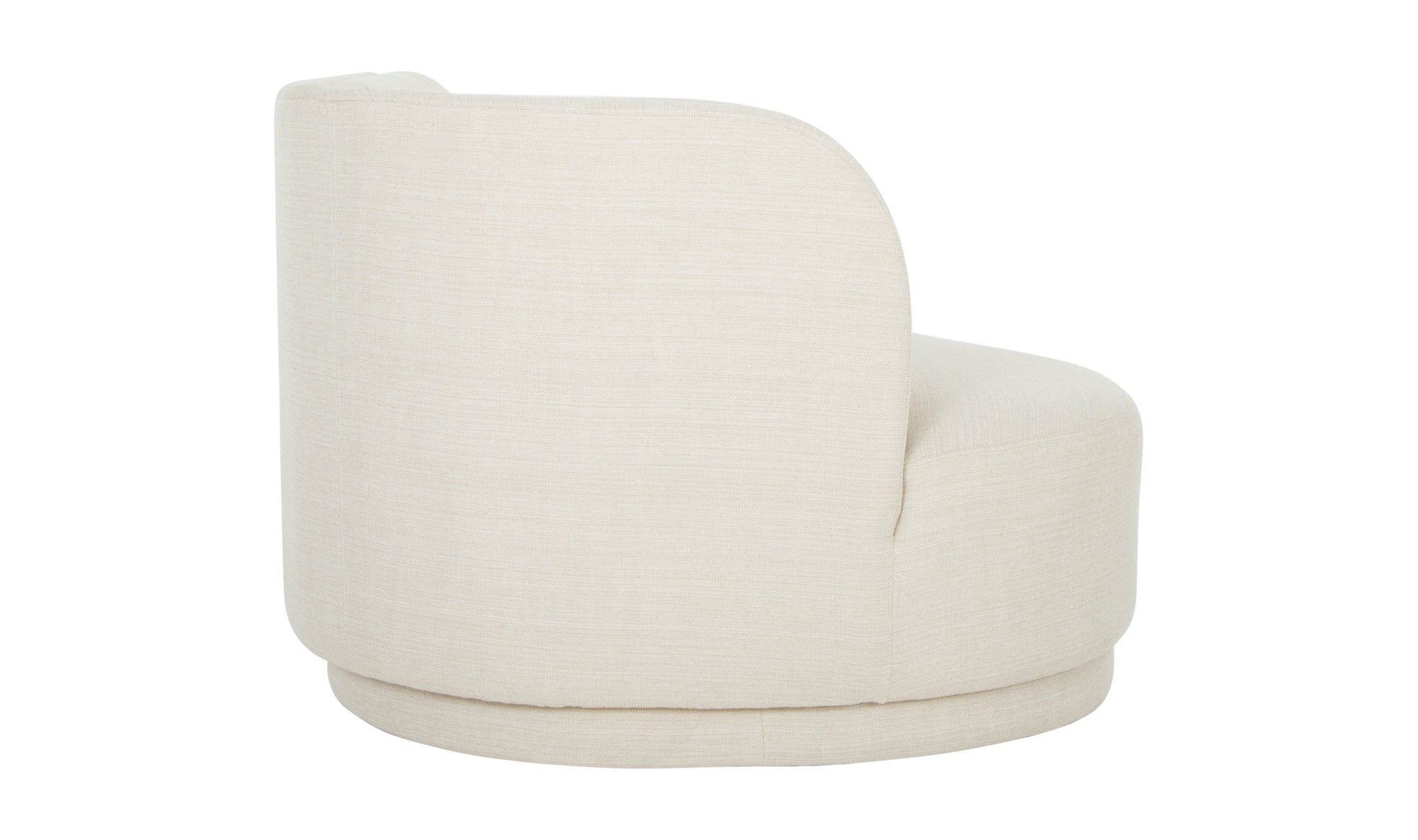 Yoon 2 Seat Chaise Left - Sweet Cream