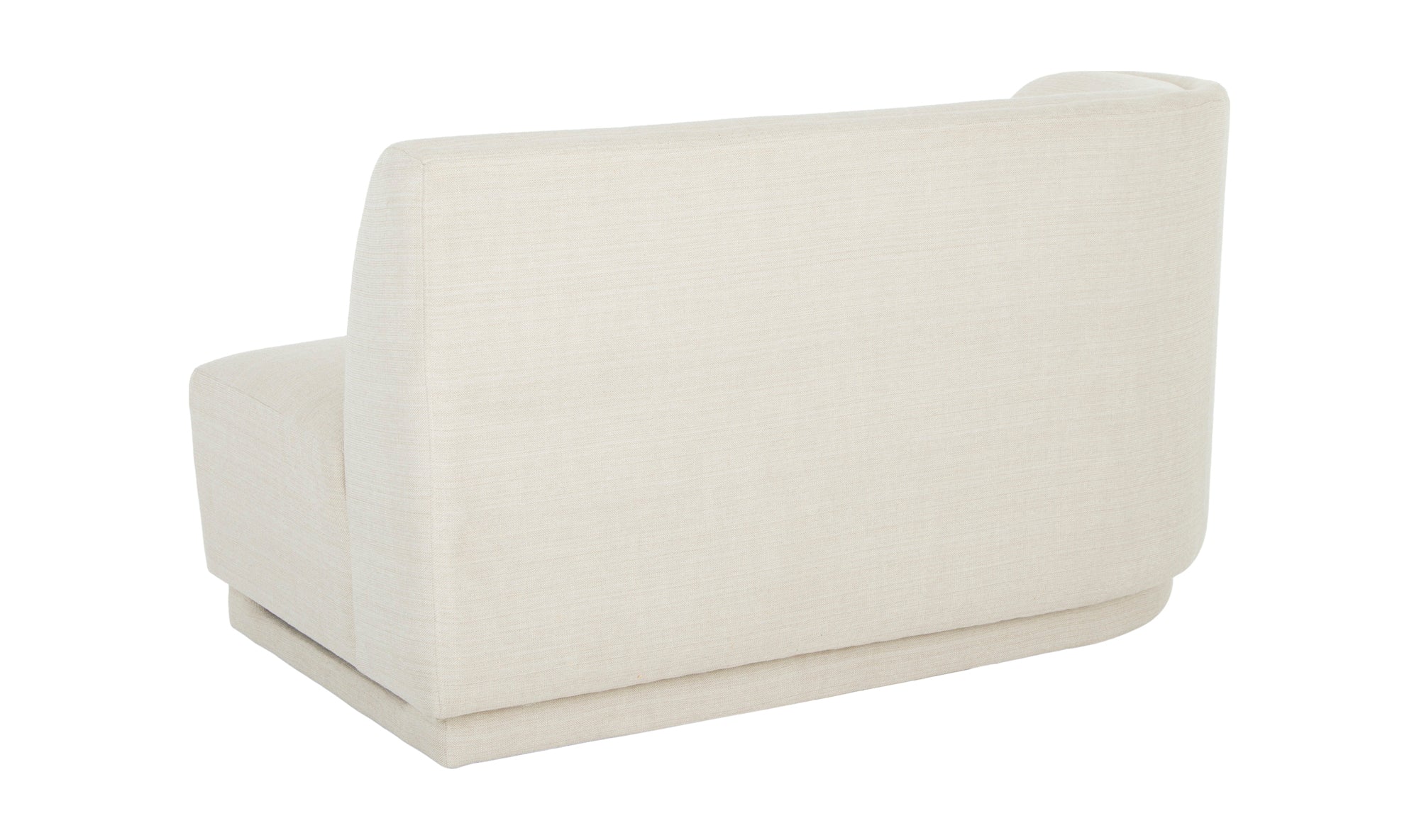 Yoon 2 Seat Chaise Left - Sweet Cream