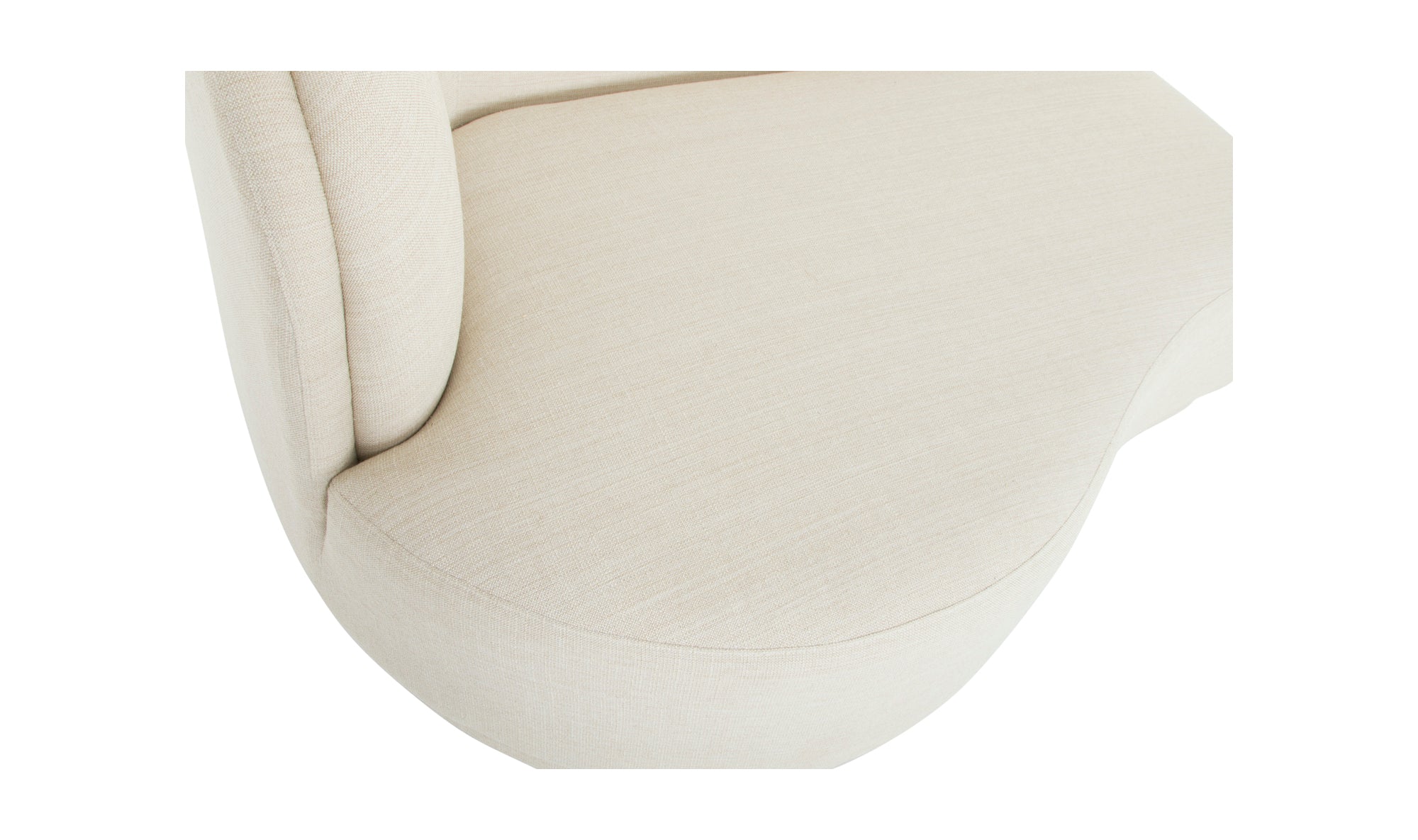 Yoon 2 Seat Chaise Left - Sweet Cream