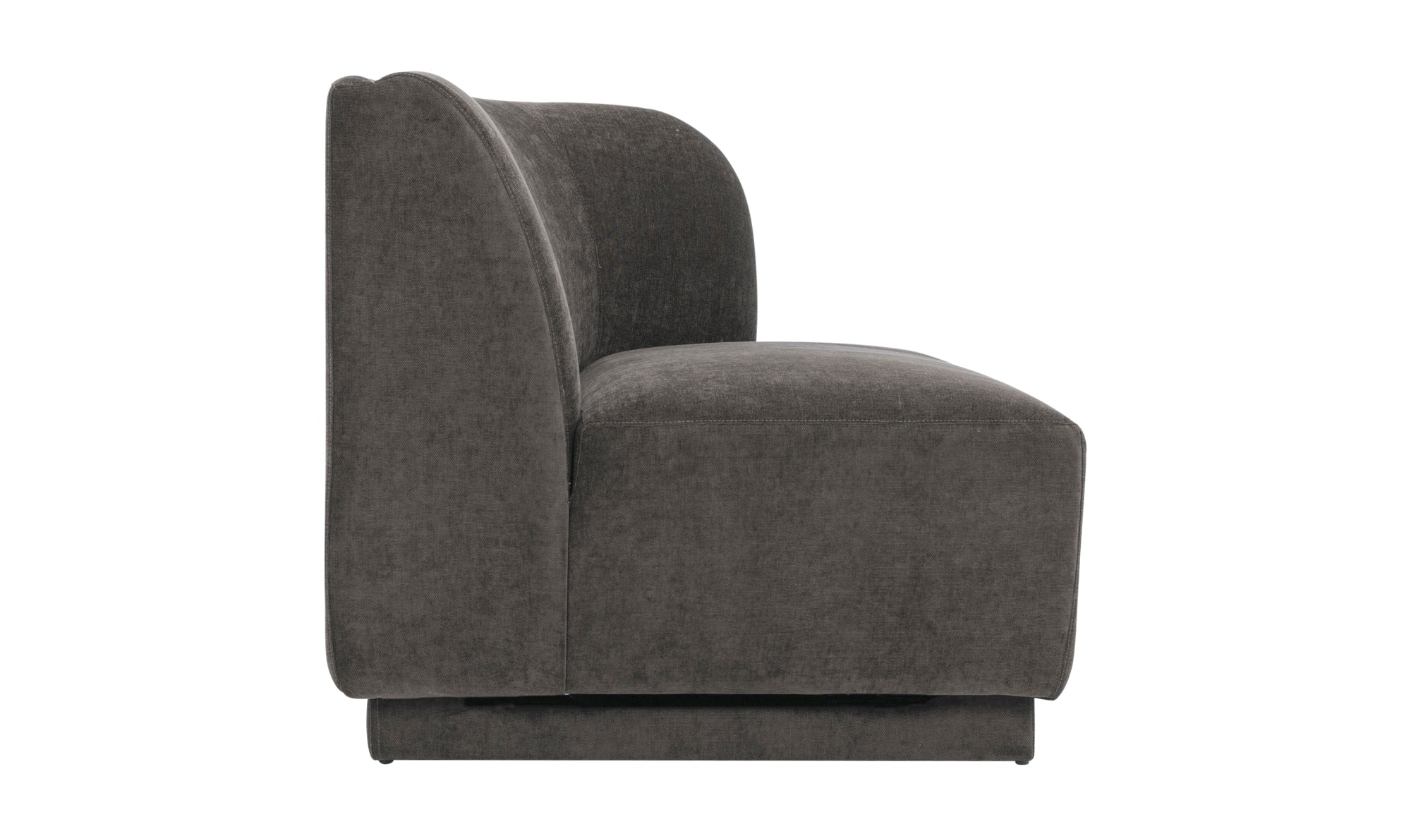 Yoon 2 Seat Sofa Right - Umbra Grey