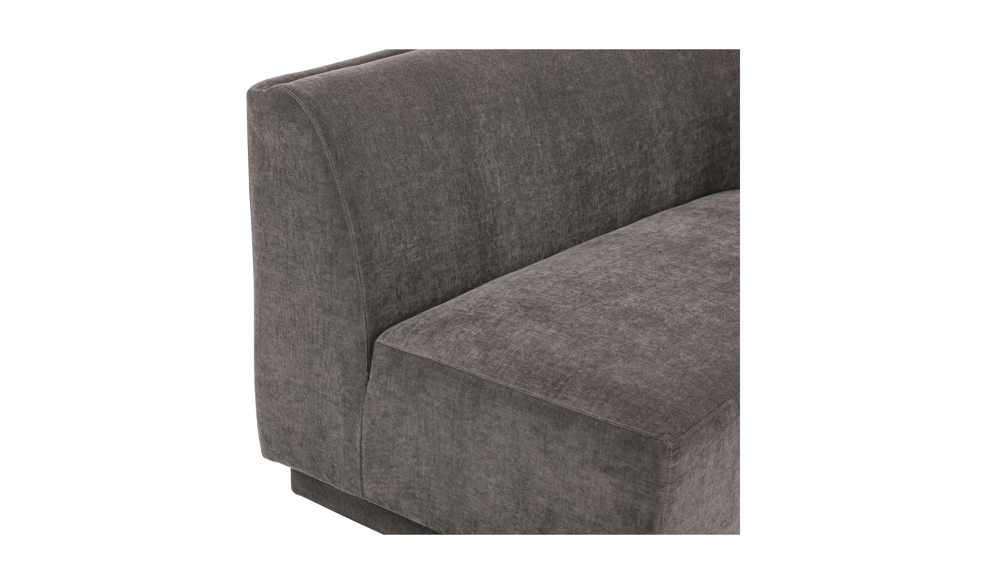 Yoon 2 Seat Sofa Right - Umbra Grey