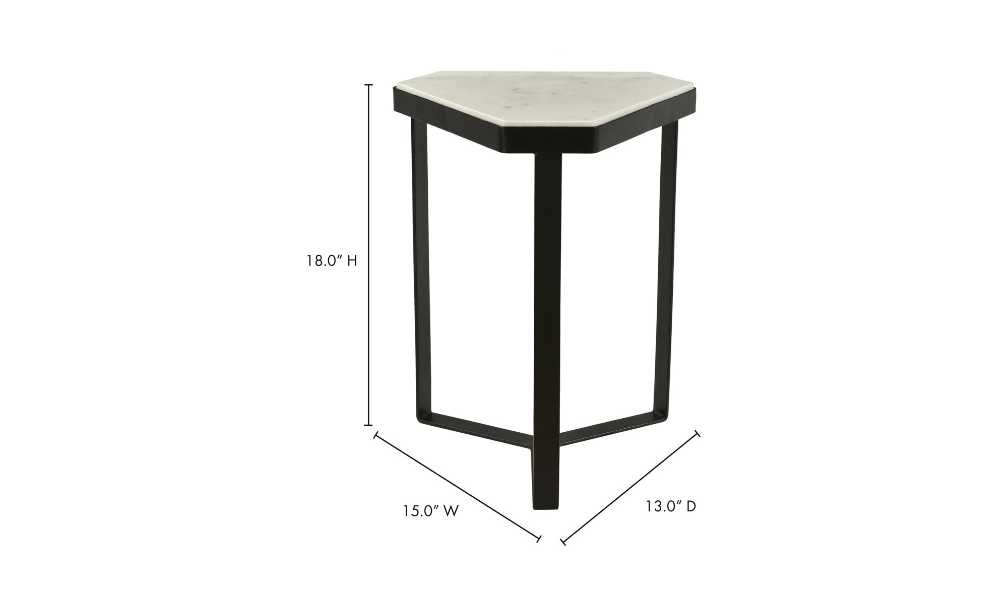 Inform Accent Table - White