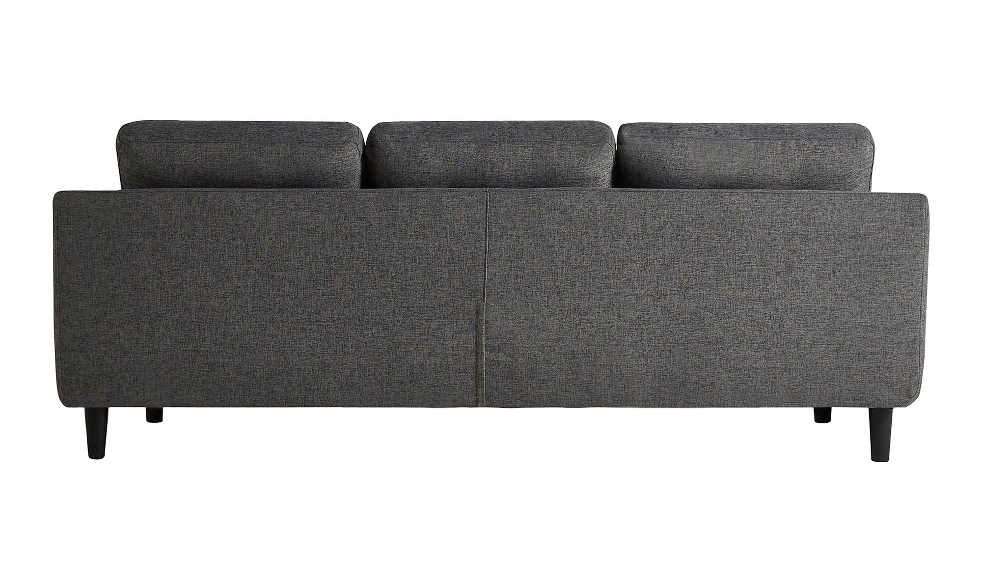 Belagio Right Facing Sofa Bed With Chaise - Charcoal Grey