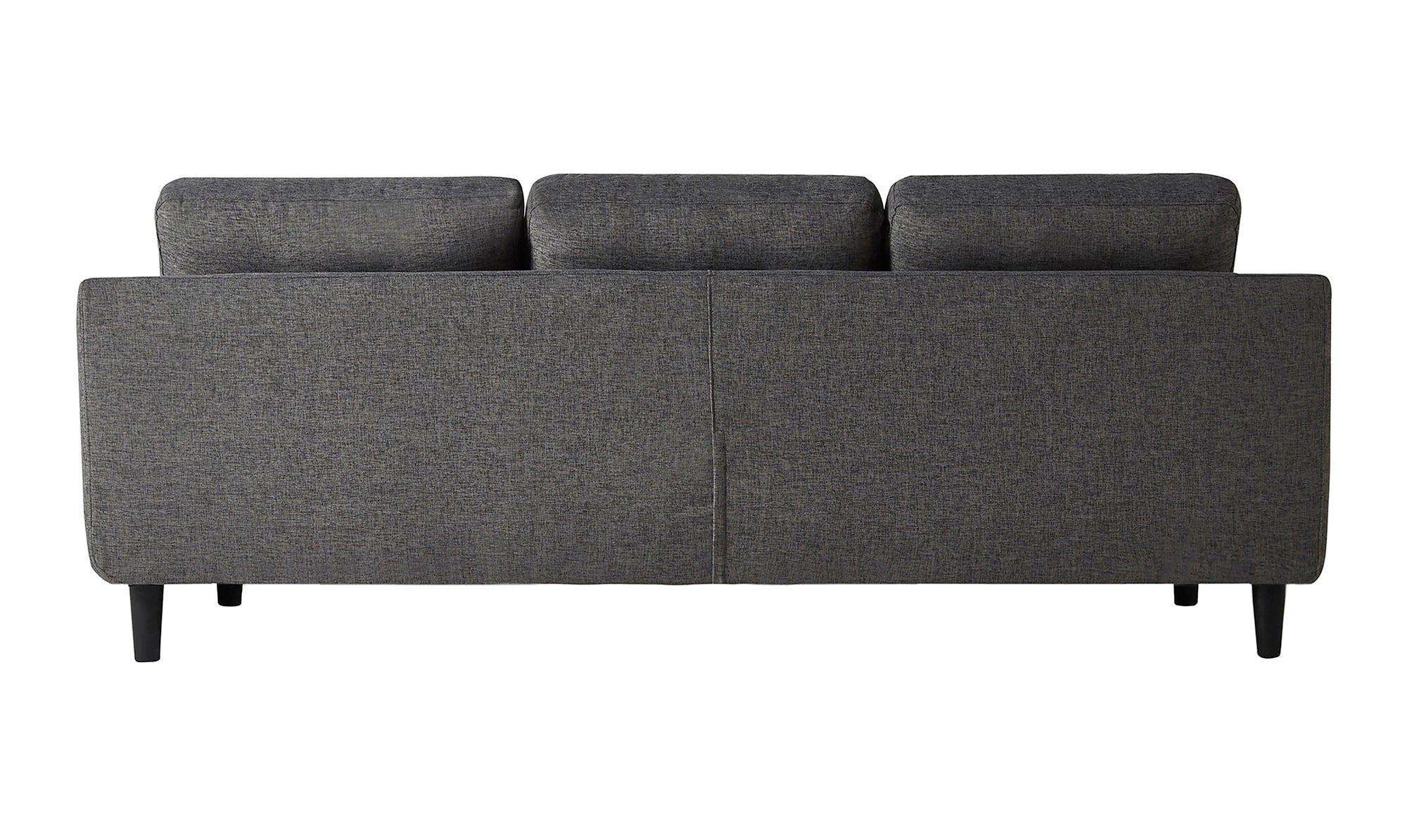 Belagio Left Facing Sofa Bed With Chaise - Charcoal Grey