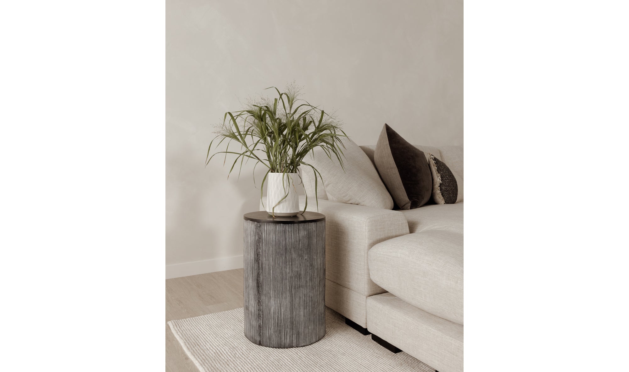 Althea End Table - Black