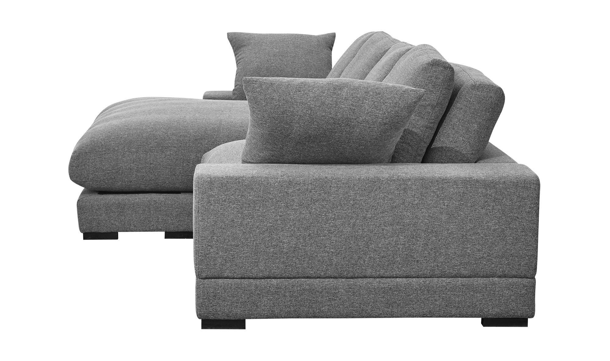 Plunge Sectional - Grey