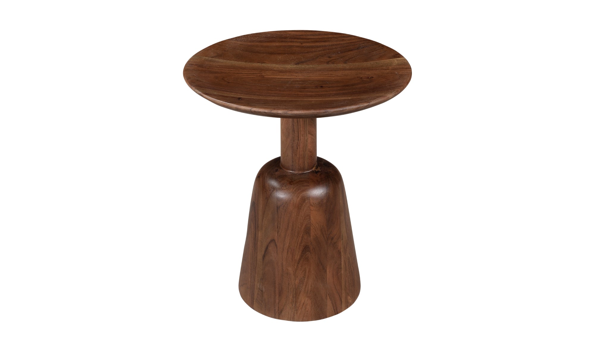 Nels End Table - Dark Brown