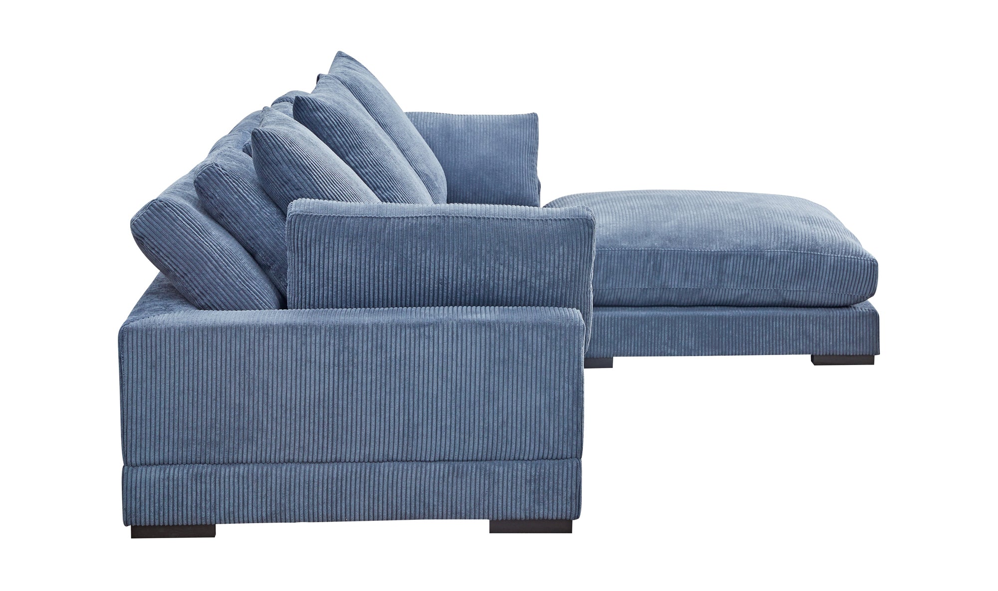 Tumble Lounge Modular Sectional - Ultra Blue