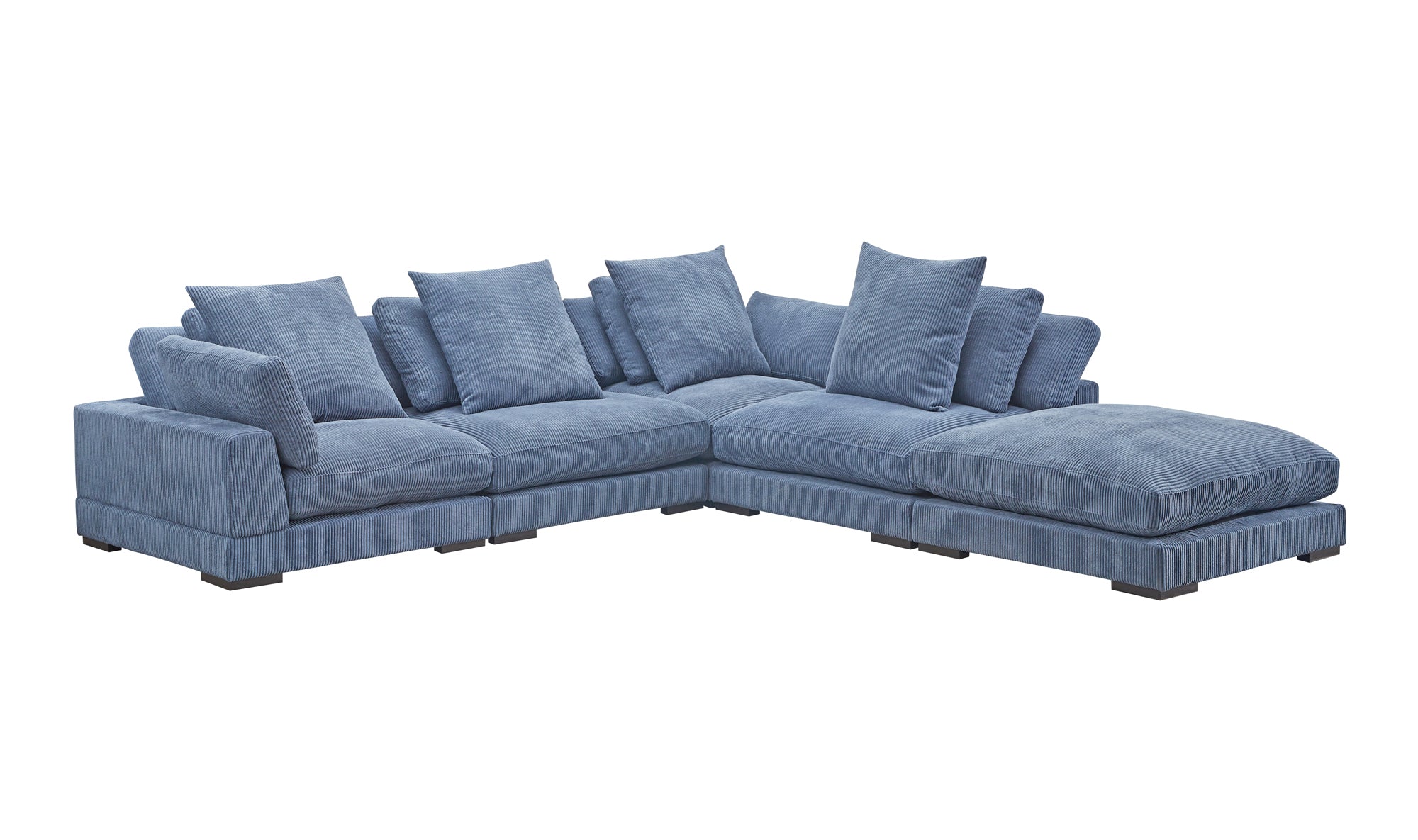 Tumble Dream Modular Sectional - Ultra Blue