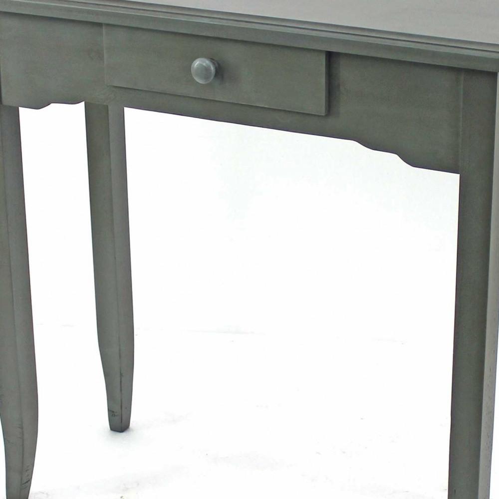 12 x 30 x 30 Gray 1 Drawer Minimalist - Console Table