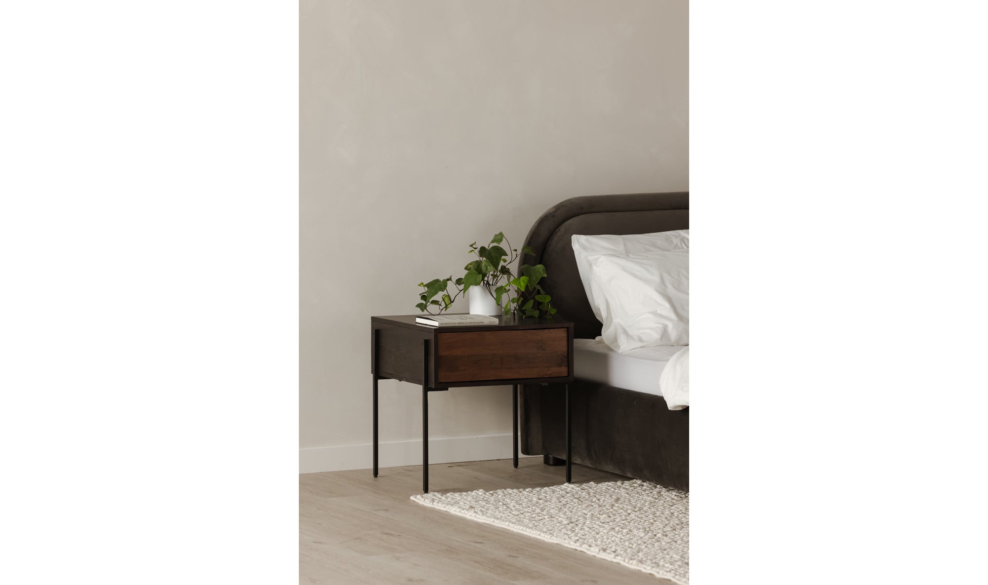 Tobin Side Table - Light Brown