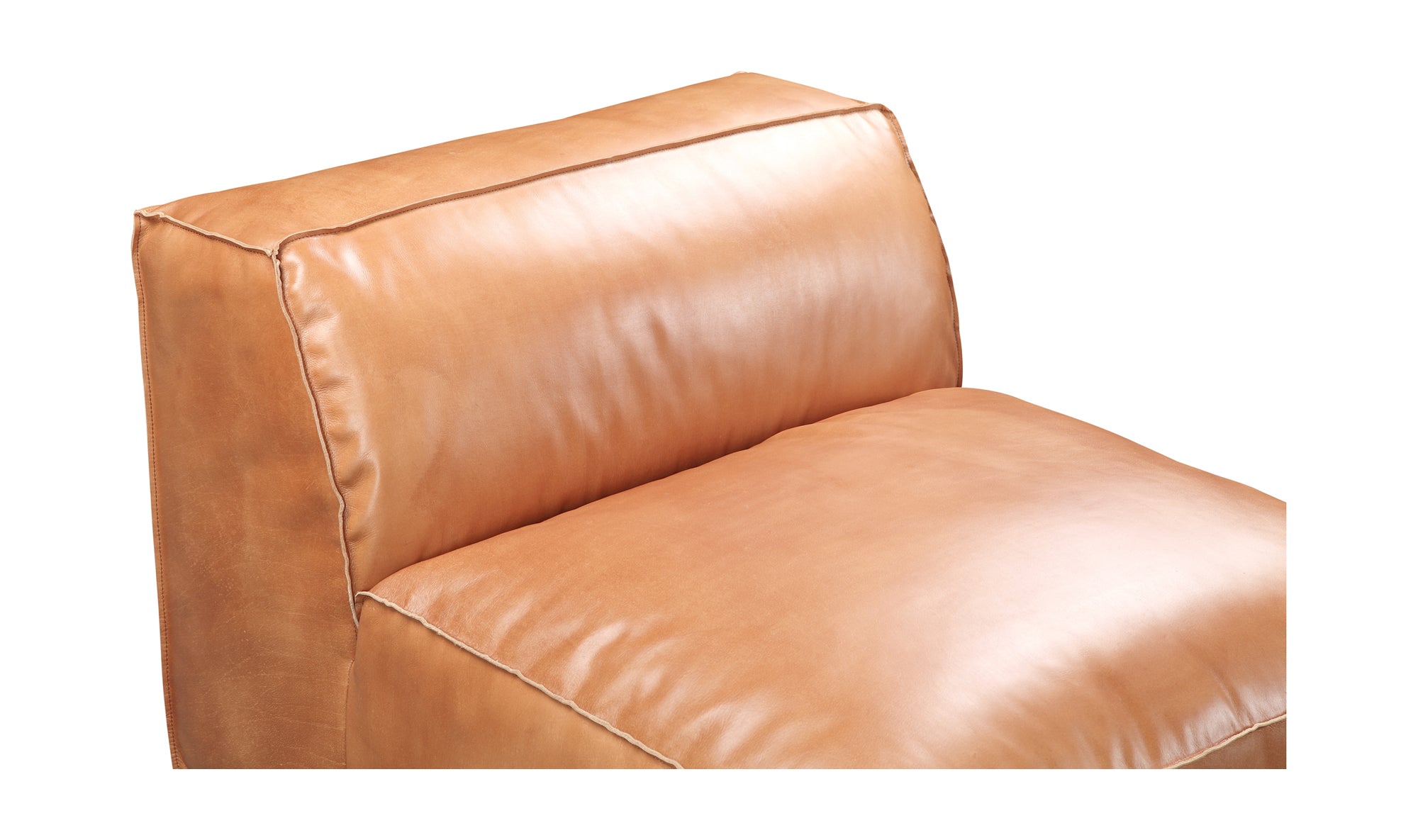 Luxe Slipper Chair - Tan