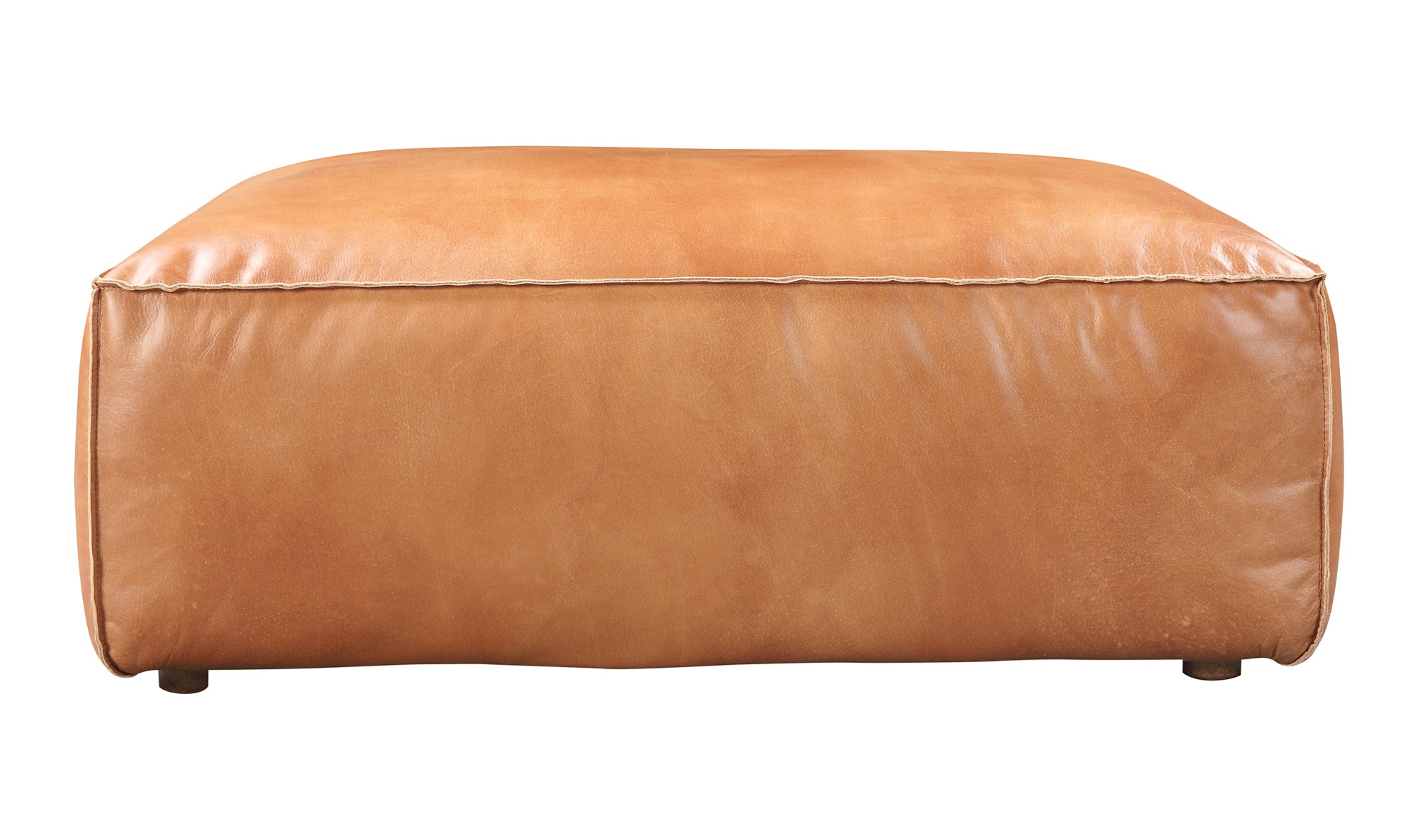 Luxe Ottoman - Tan