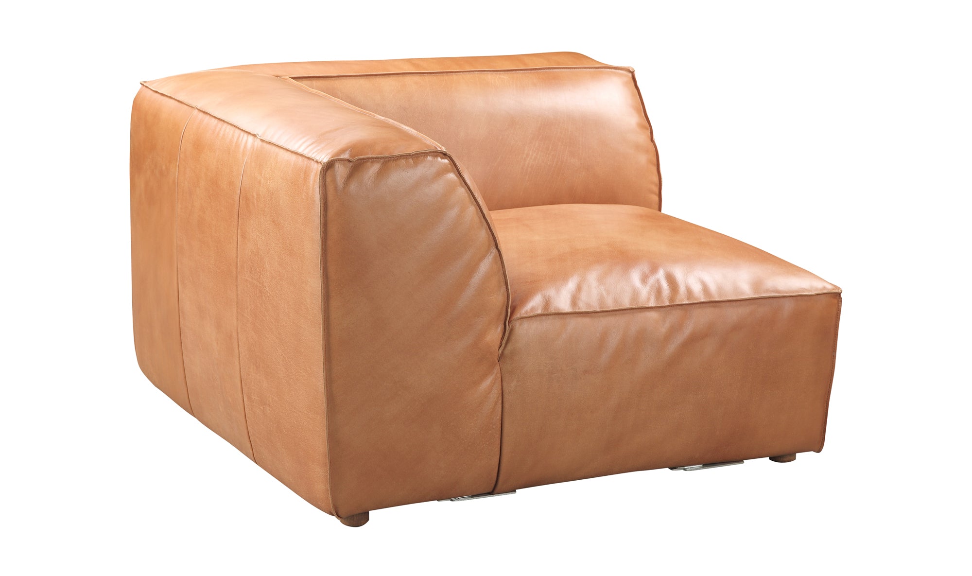 Luxe Corner Chair - Tan