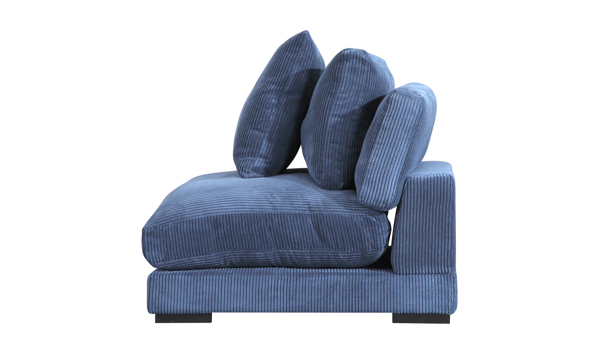 Tumble Slipper Chair - Navy Blue