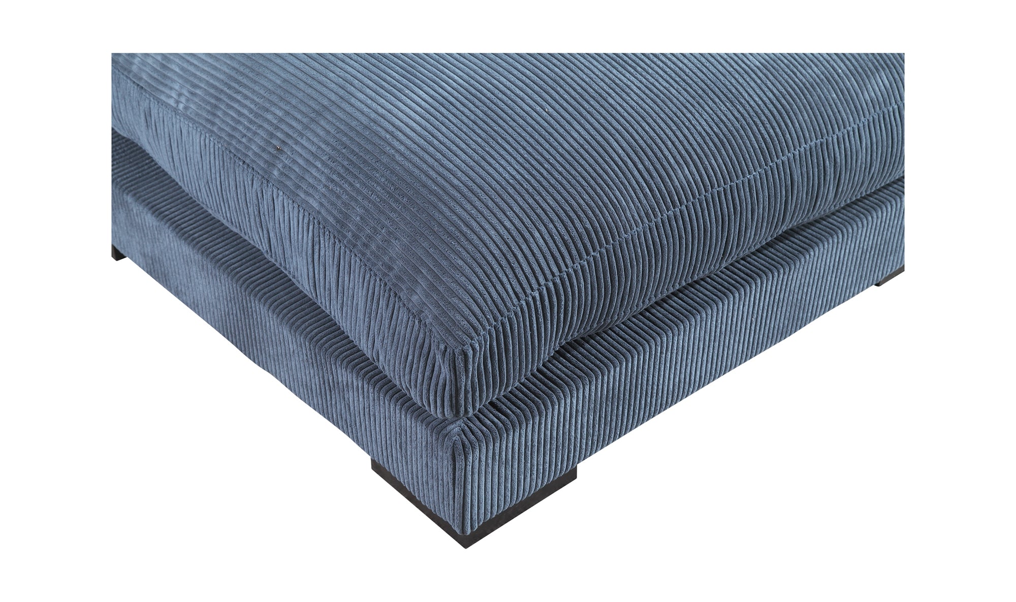 Tumble Ottoman - Navy Blue