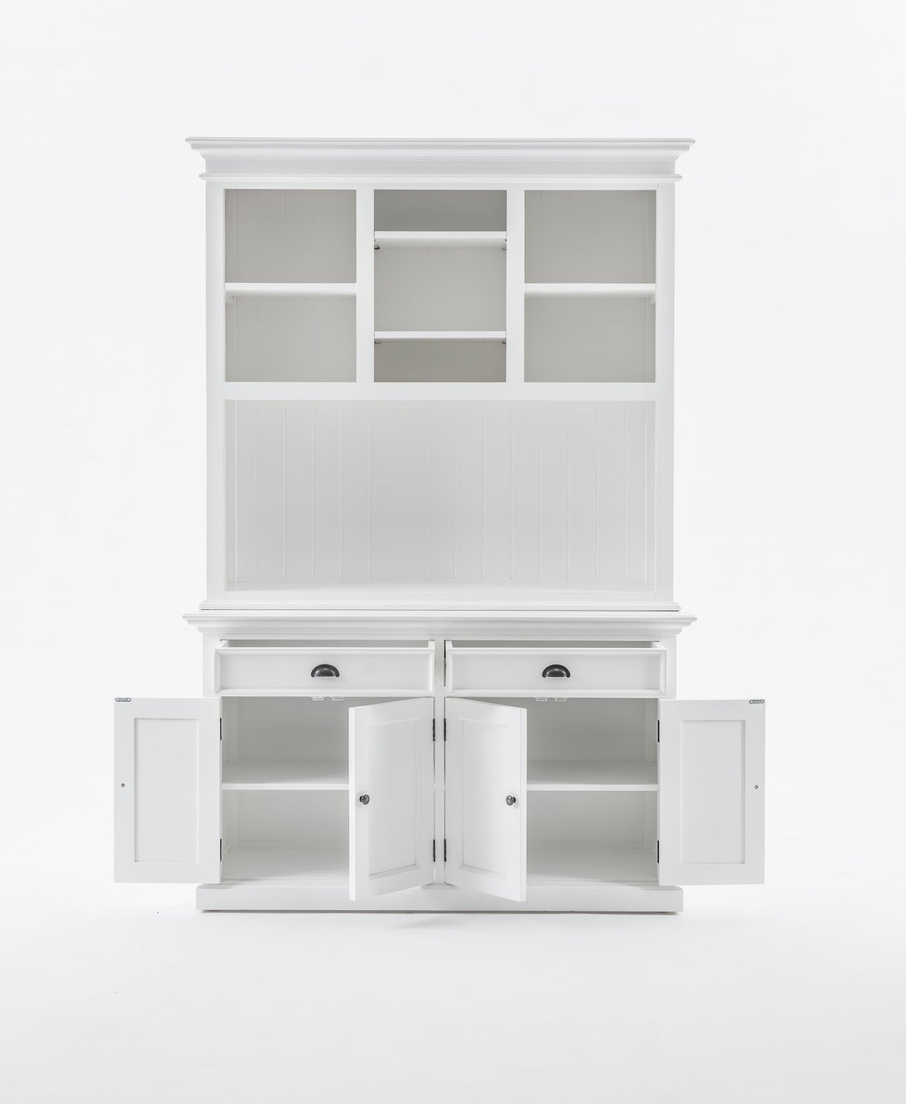 Buffet Hutch Unit with 2 Adjustable Shelves