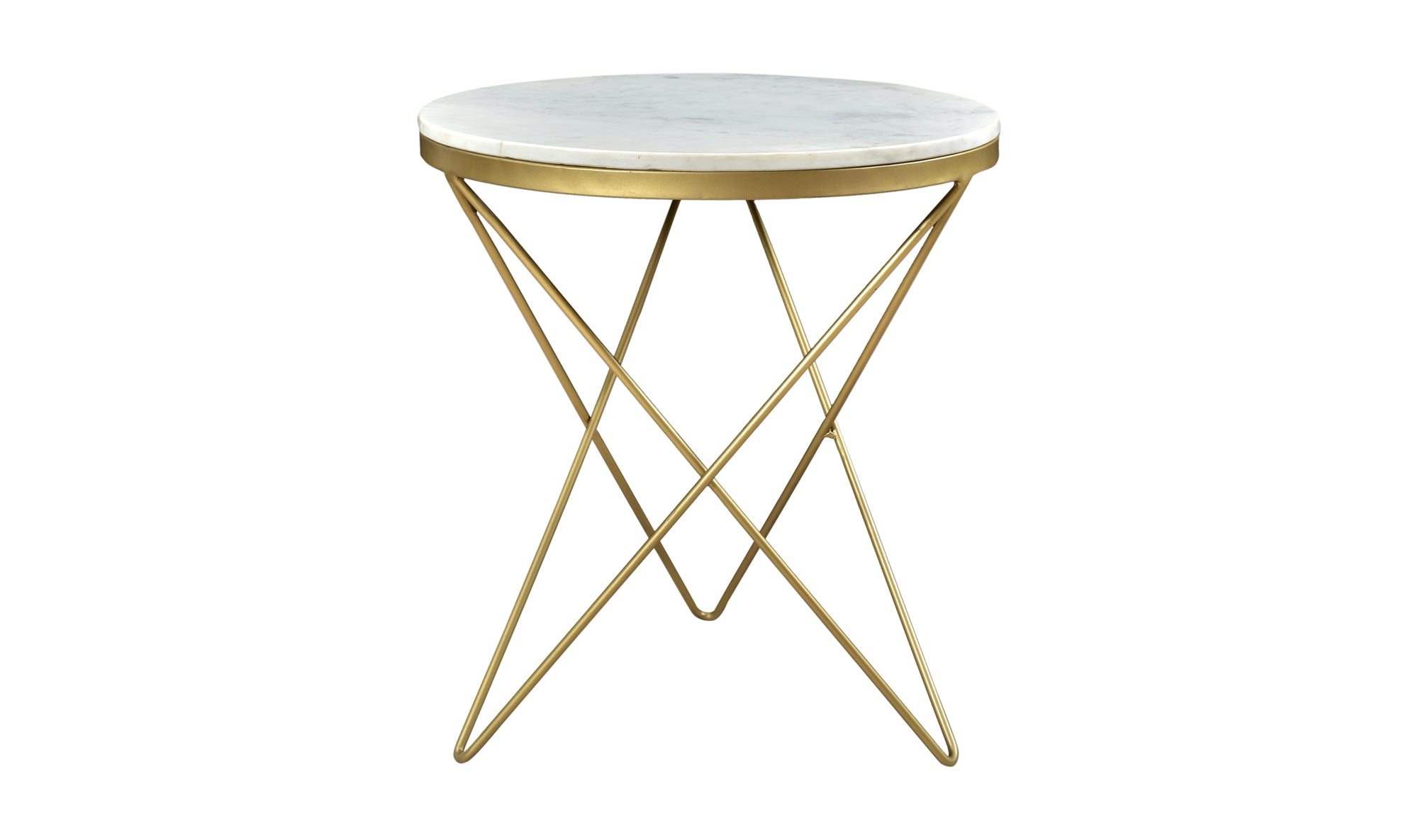 Haley Side Table - White