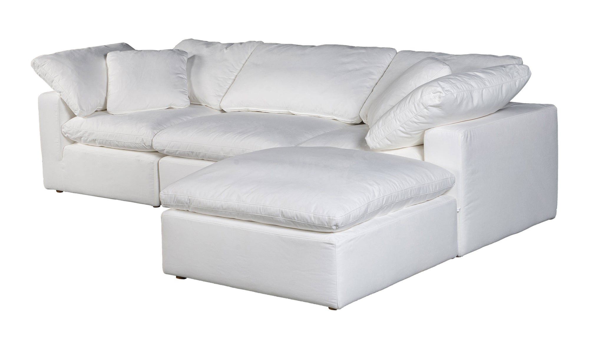 Terra Condo Lounge Modular Sectional - Cream White