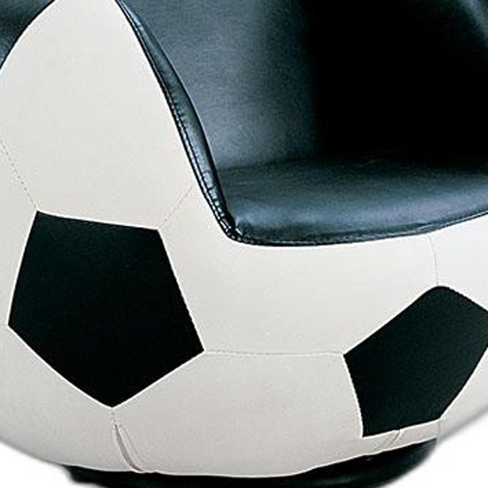 All Star 2Pc Pack Chair & Ottoman, Soccer